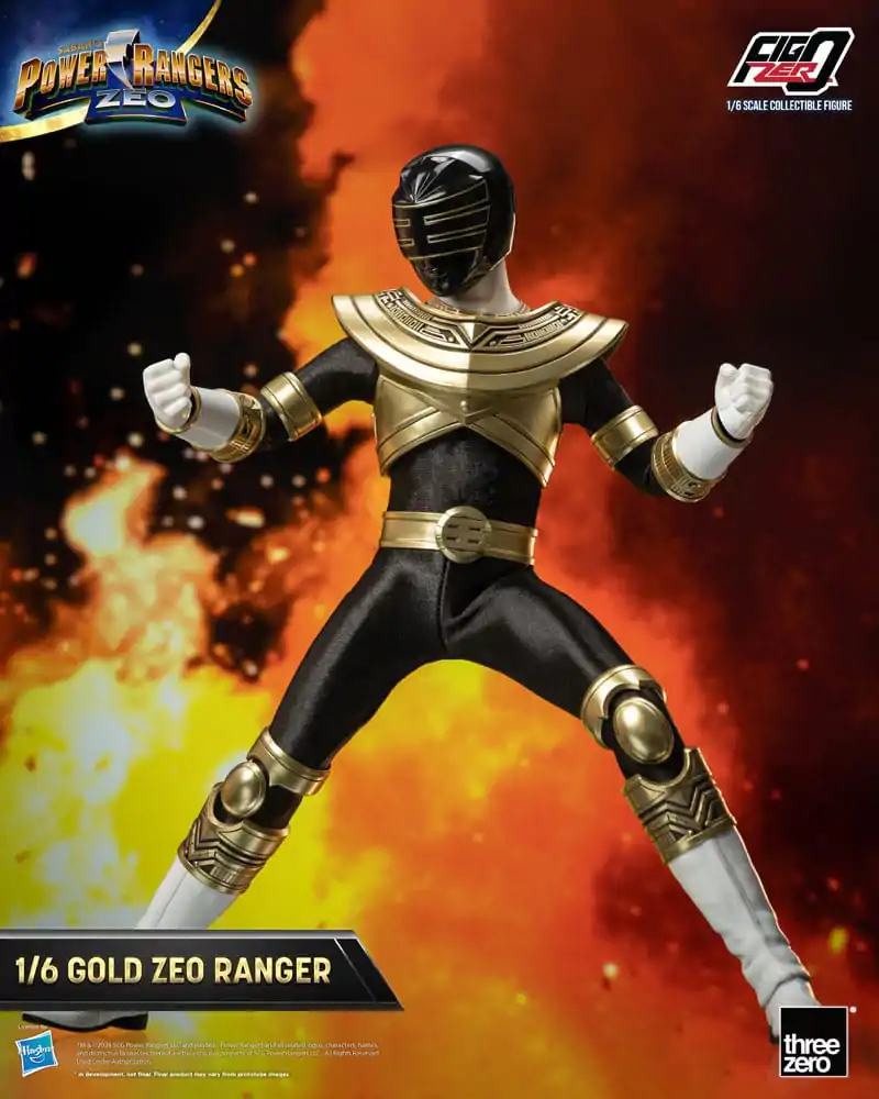 Power Rangers Zeo FigZero Actionfigur 1/6 Gold Zeo Power Ranger 30 cm termékfotó