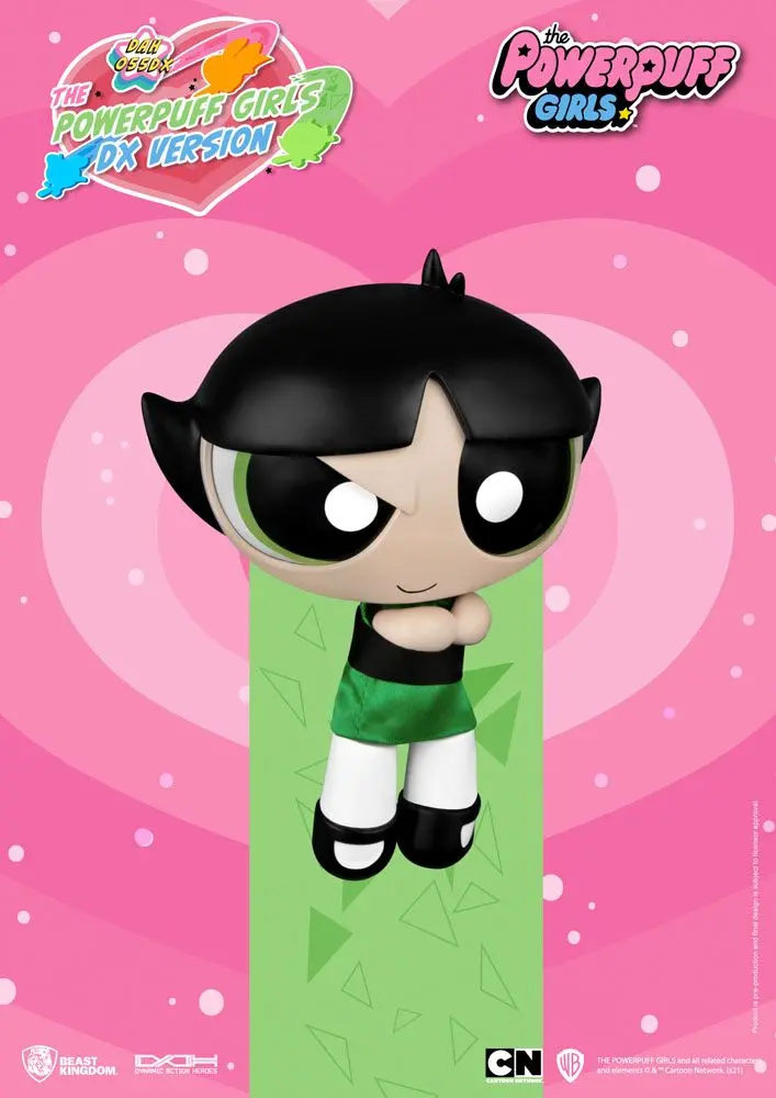 Powerpuff Girls Dynamic 8ction Heroes Actionfiguren 1/9 Blossom, Bubbles & Buttercup Deluxe 14 cm Produktfoto