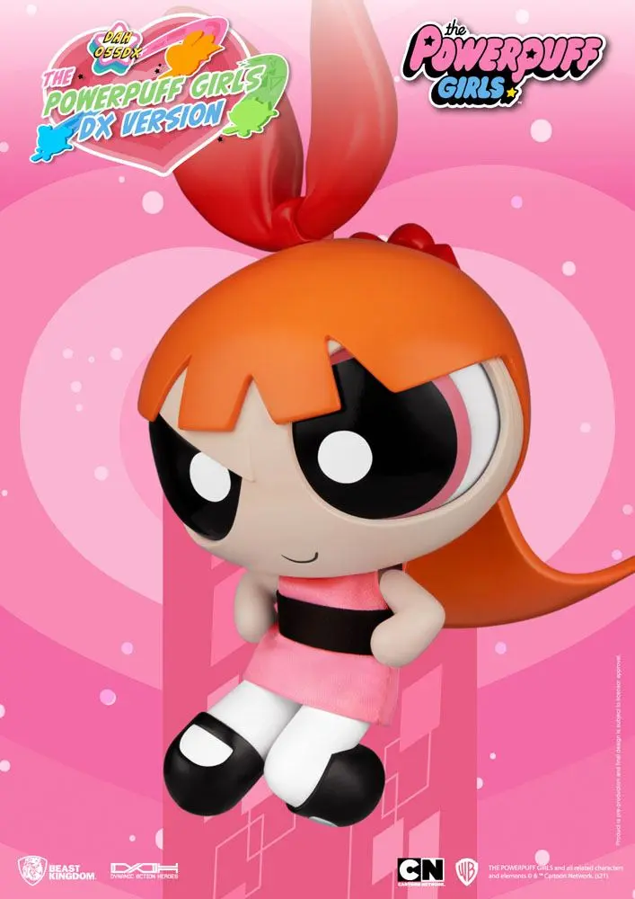 Powerpuff Girls Dynamic 8ction Heroes Actionfiguren 1/9 Blossom, Bubbles & Buttercup Deluxe 14 cm Produktfoto