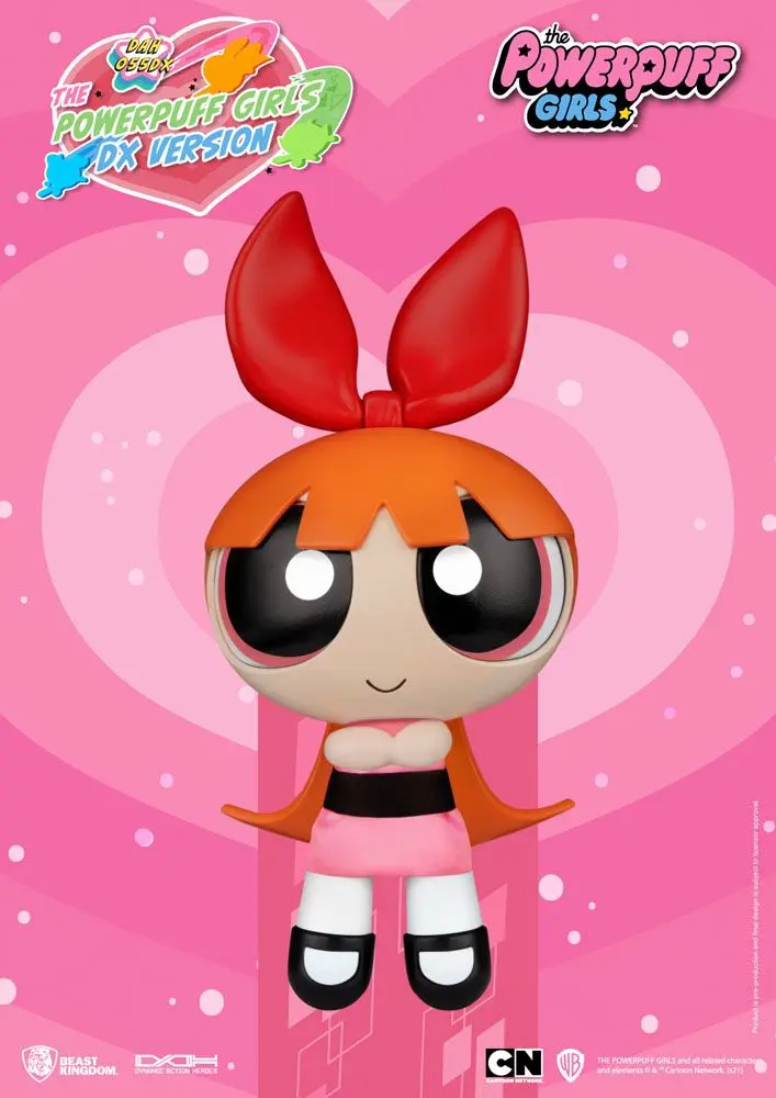 Powerpuff Girls Dynamic 8ction Heroes Actionfiguren 1/9 Blossom, Bubbles & Buttercup Deluxe 14 cm Produktfoto