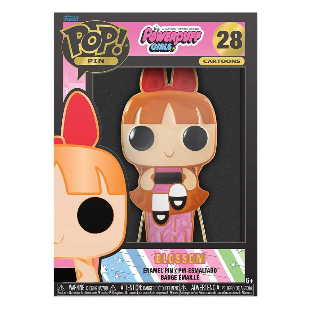 Powerpuff Girls Loungefly POP! Ansteck-Pin Blossom 10 cm Produktfoto