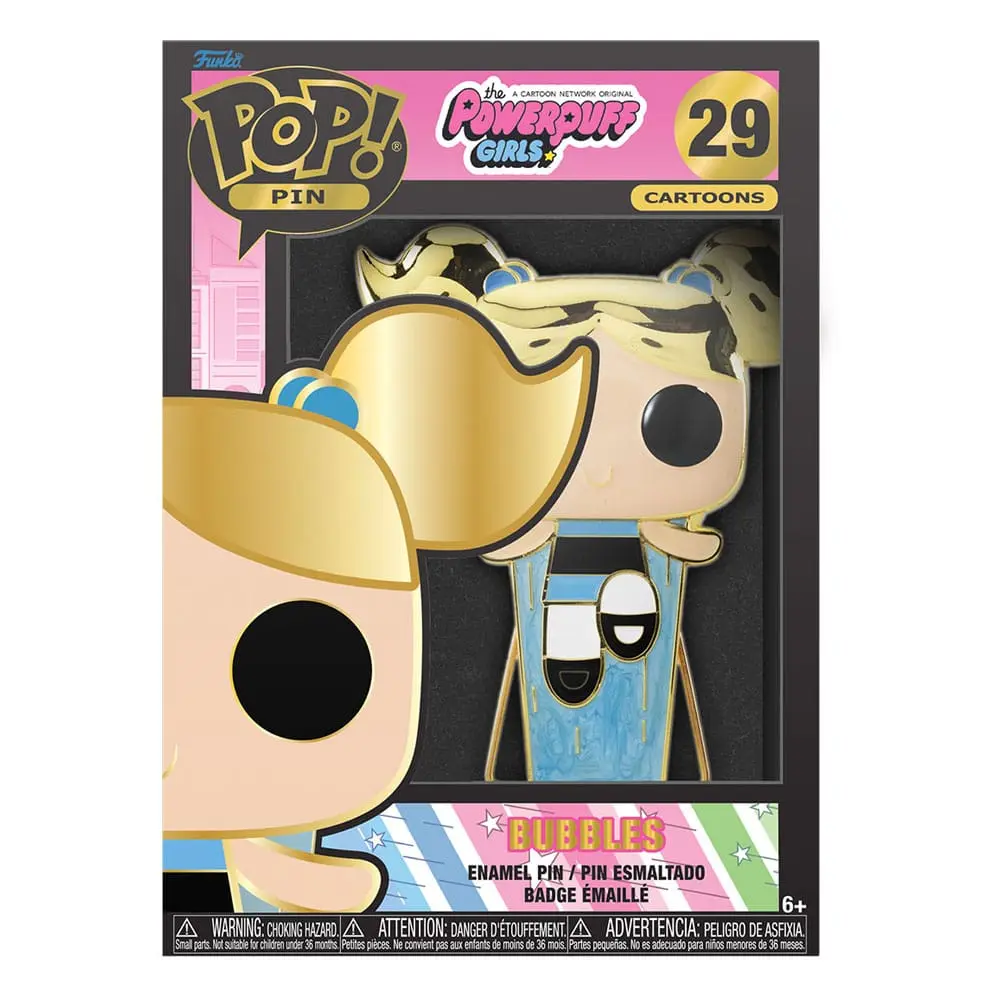 Powerpuff Girls Loungefly POP! Ansteck-Pin Bubbles 10 cm Produktfoto