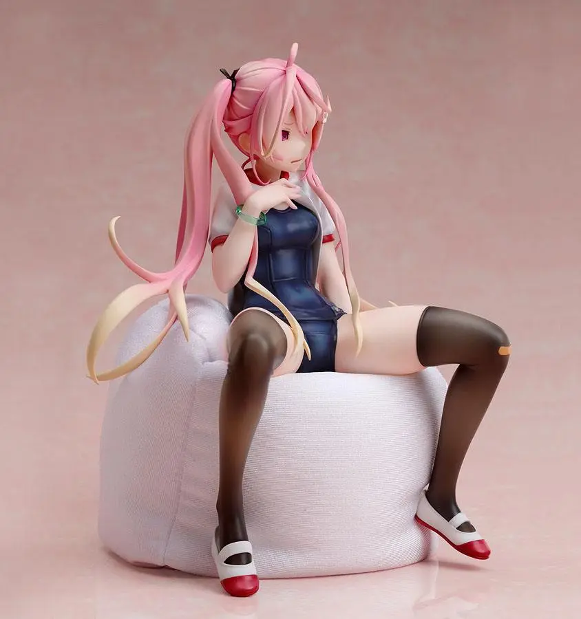 Poyoyon Rock Artwork Collection PVC Statue 1/5.5 Pink Sukumizu 18 cm Produktfoto