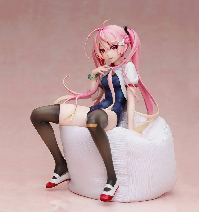 Poyoyon Rock Artwork Collection PVC Statue 1/5.5 Pink Sukumizu 18 cm Produktfoto