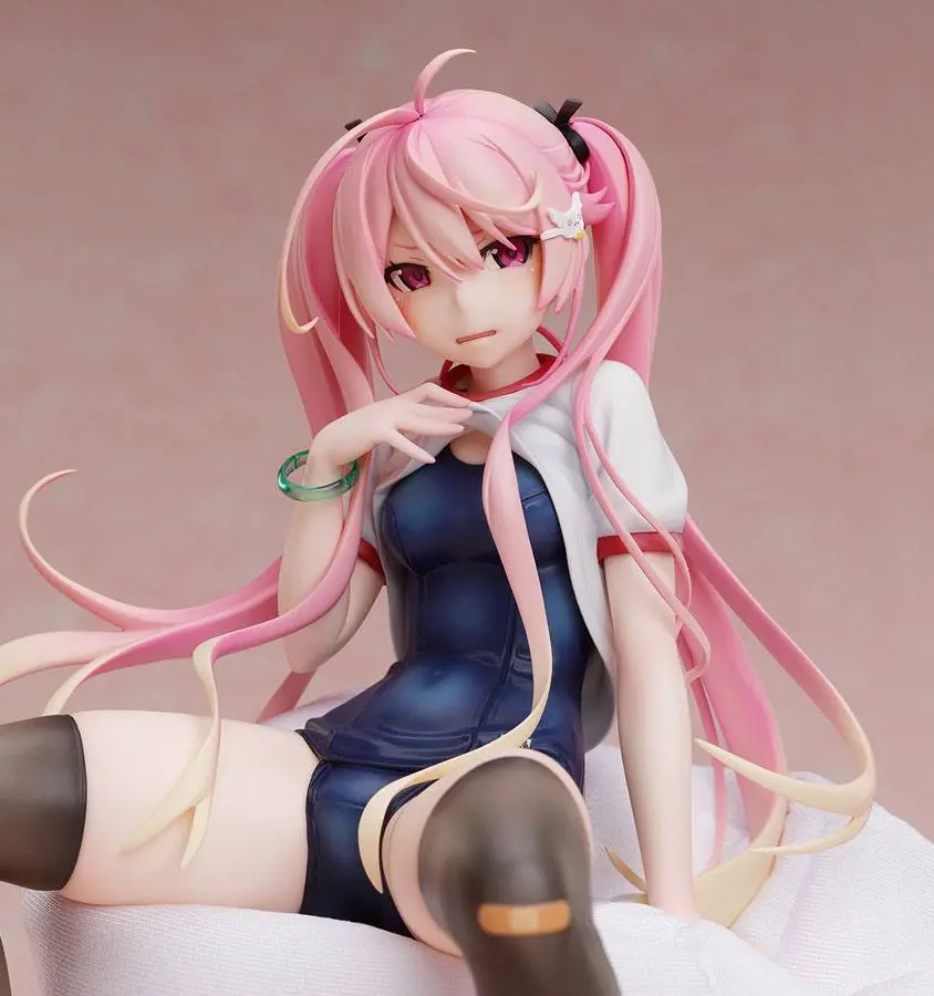 Poyoyon Rock Artwork Collection PVC Statue 1/5.5 Pink Sukumizu 18 cm Produktfoto