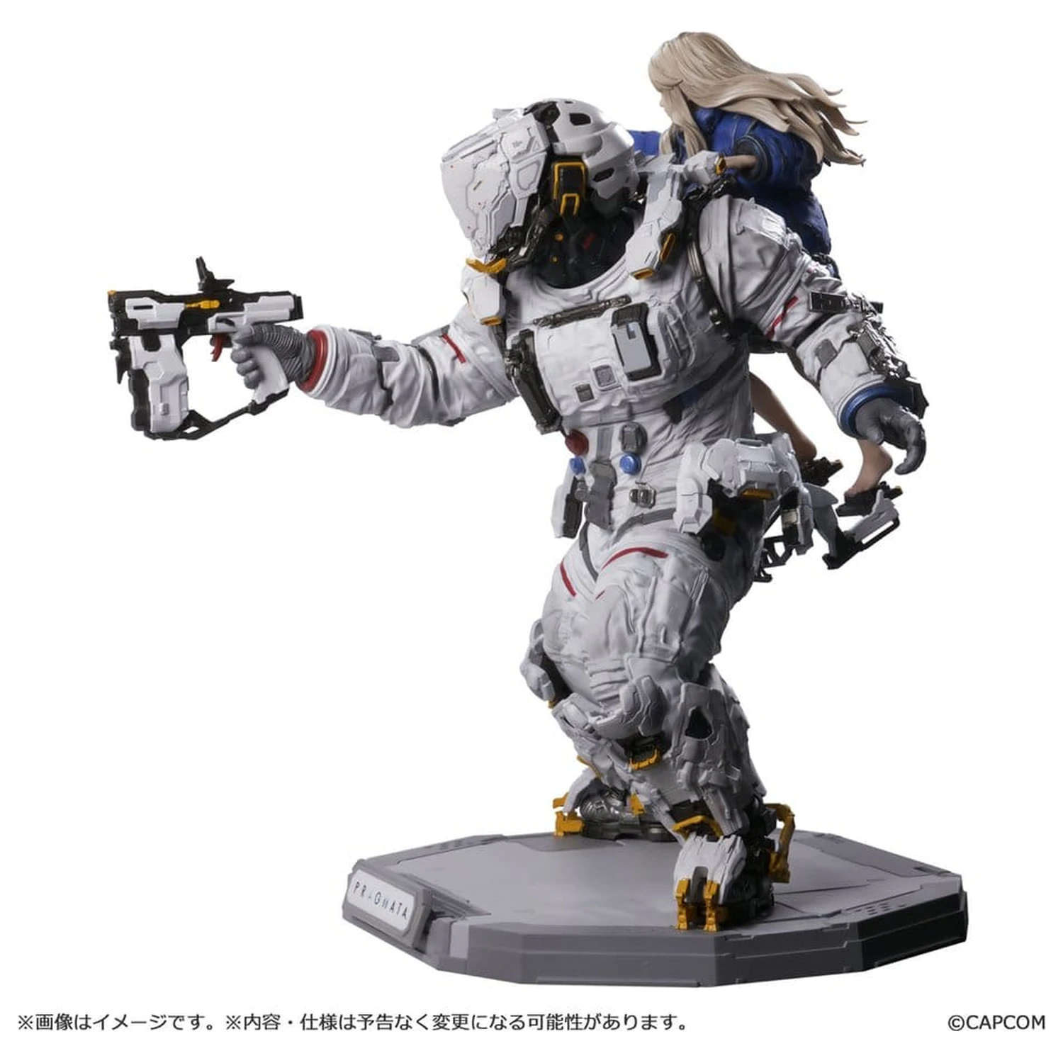 Pragmata Capcom Figur Builder Creator's Model PVC Figur Hugh & Diana 28 cm Produktfoto