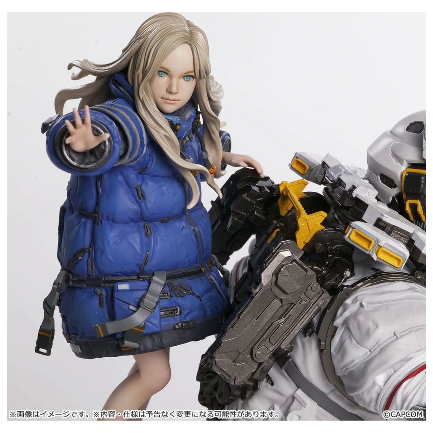 Pragmata Capcom Figur Builder Creator's Model PVC Figur Hugh & Diana 28 cm Produktfoto