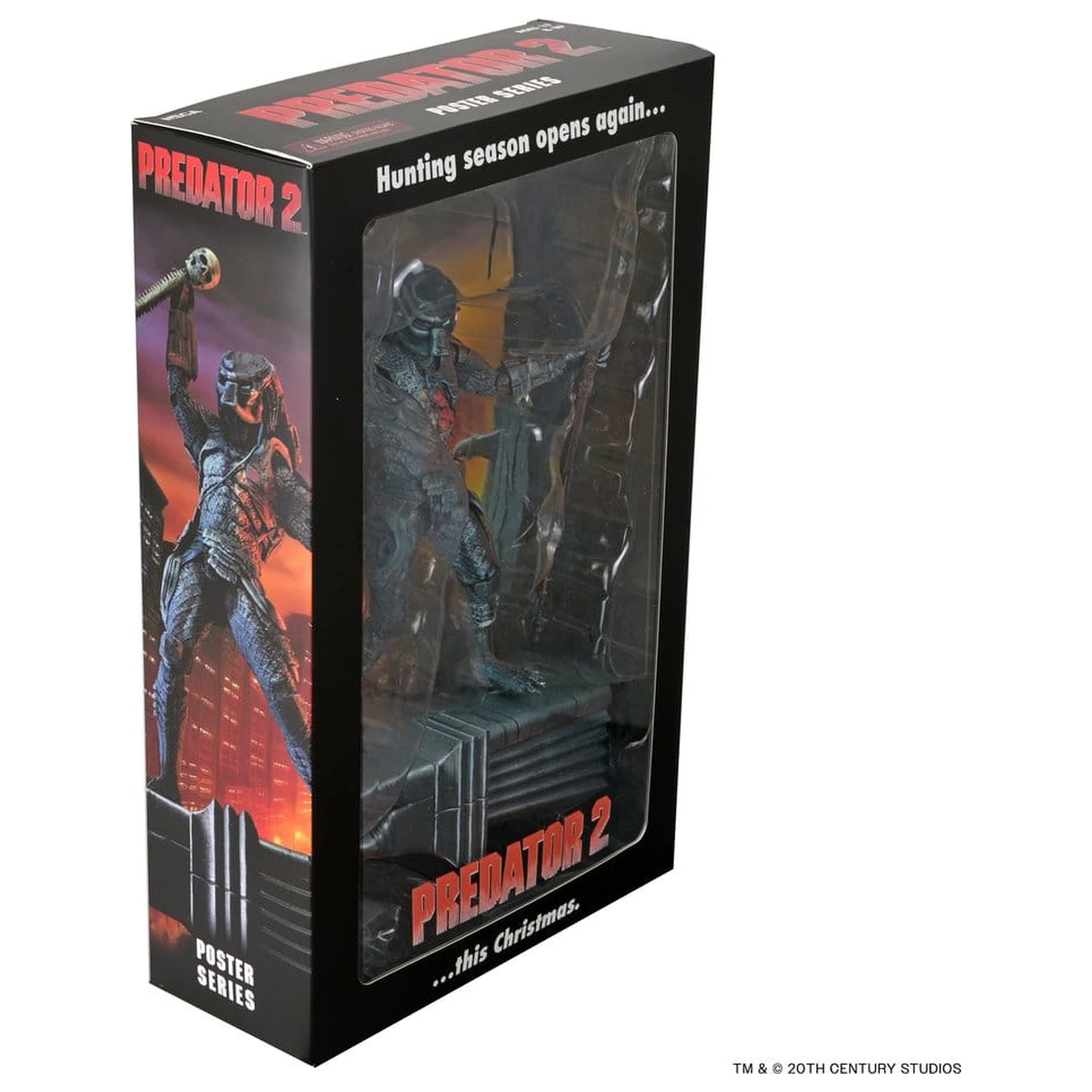 Predator 2 Actionfigur City Hunter Poster Serie 18 cm Produktfoto