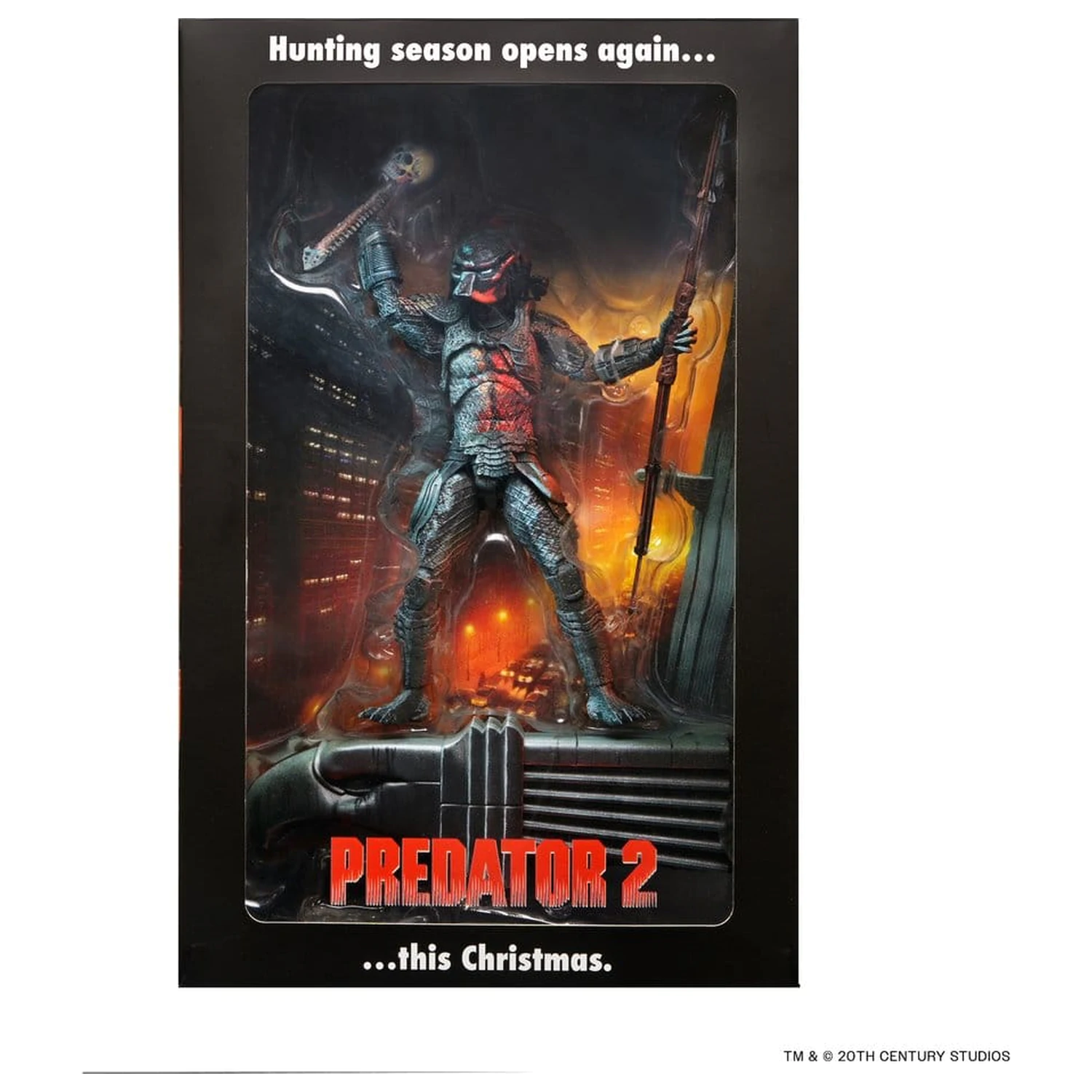 Predator 2 Actionfigur City Hunter Poster Serie 18 cm Produktfoto