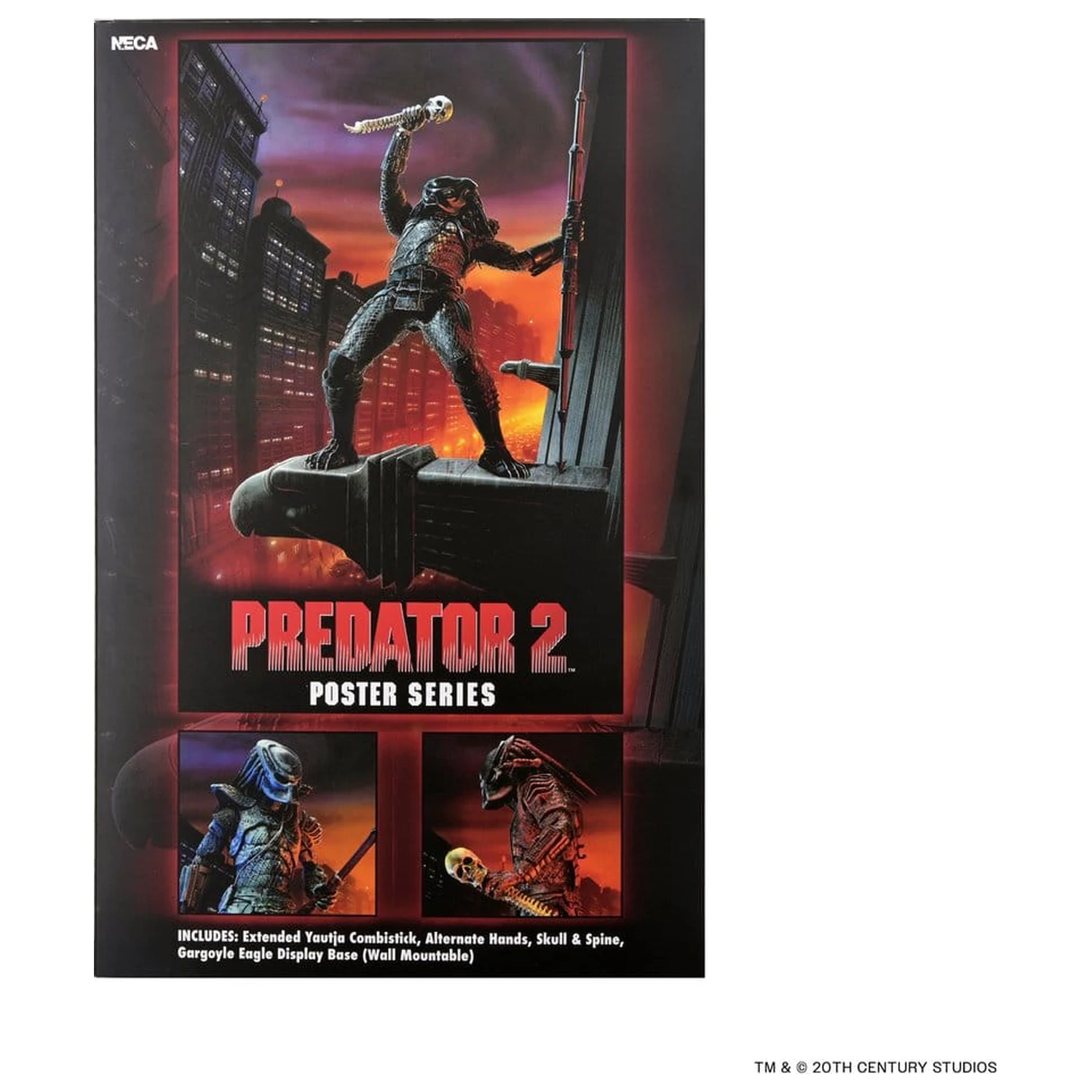 Predator 2 Actionfigur City Hunter Poster Serie 18 cm Produktfoto