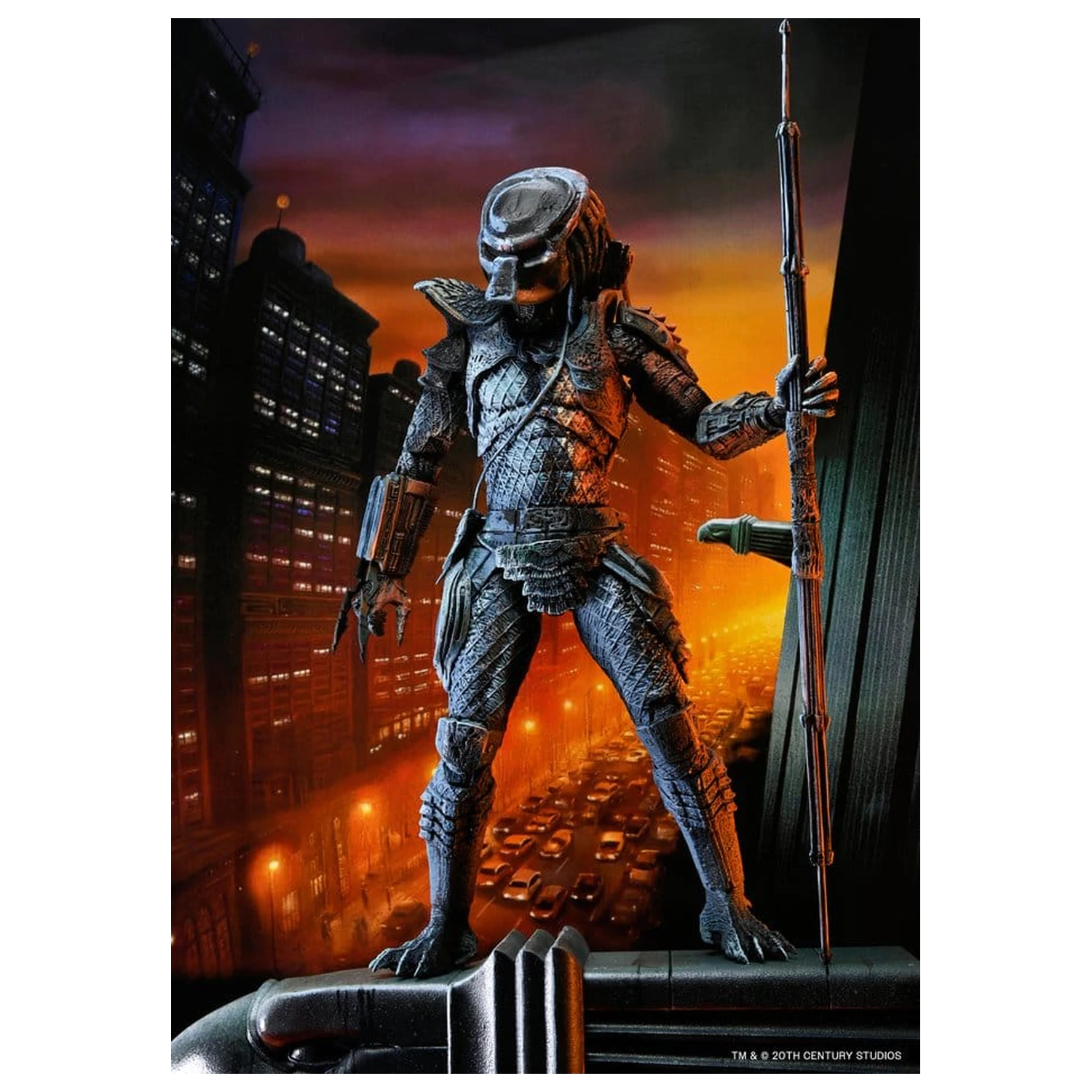 Predator 2 Actionfigur City Hunter Poster Serie 18 cm Produktfoto