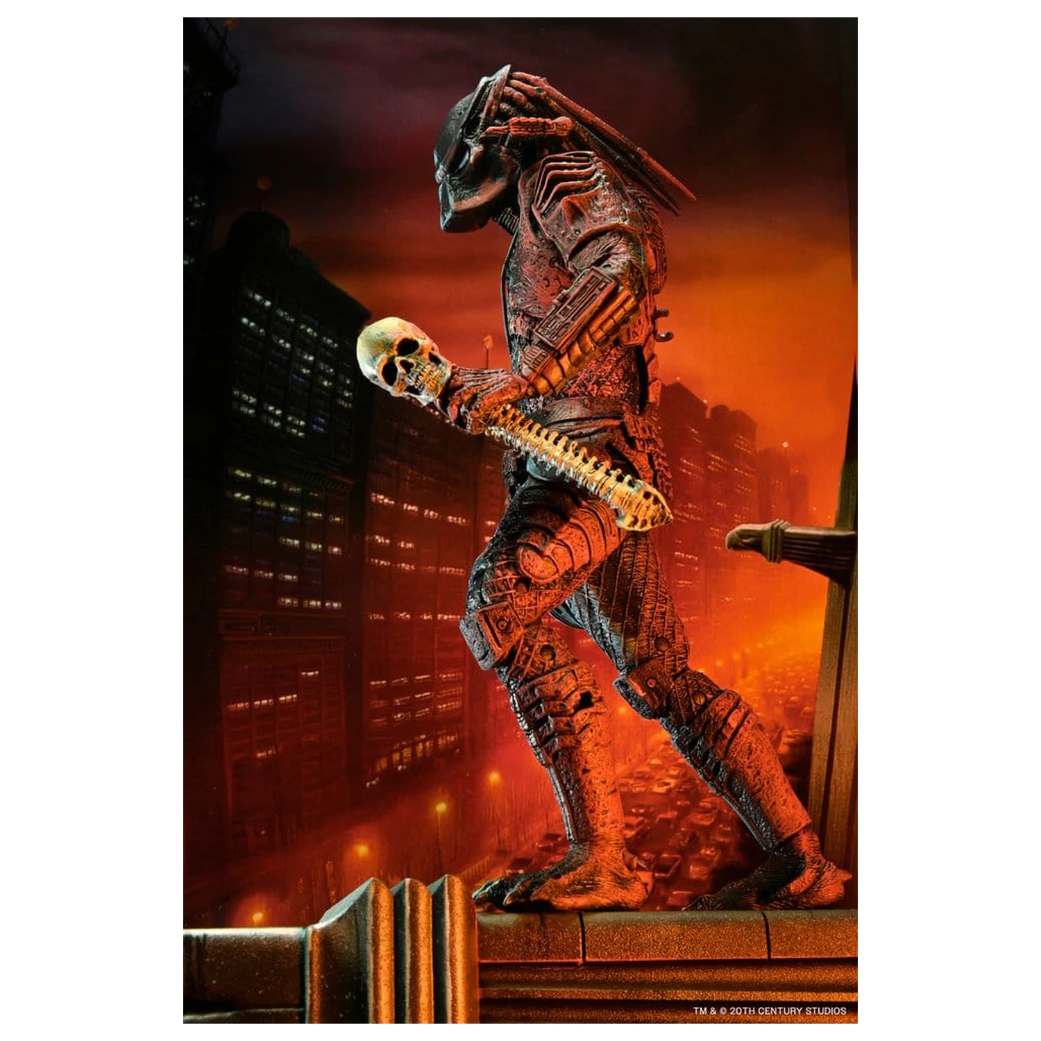 Predator 2 Actionfigur City Hunter Poster Serie 18 cm Produktfoto