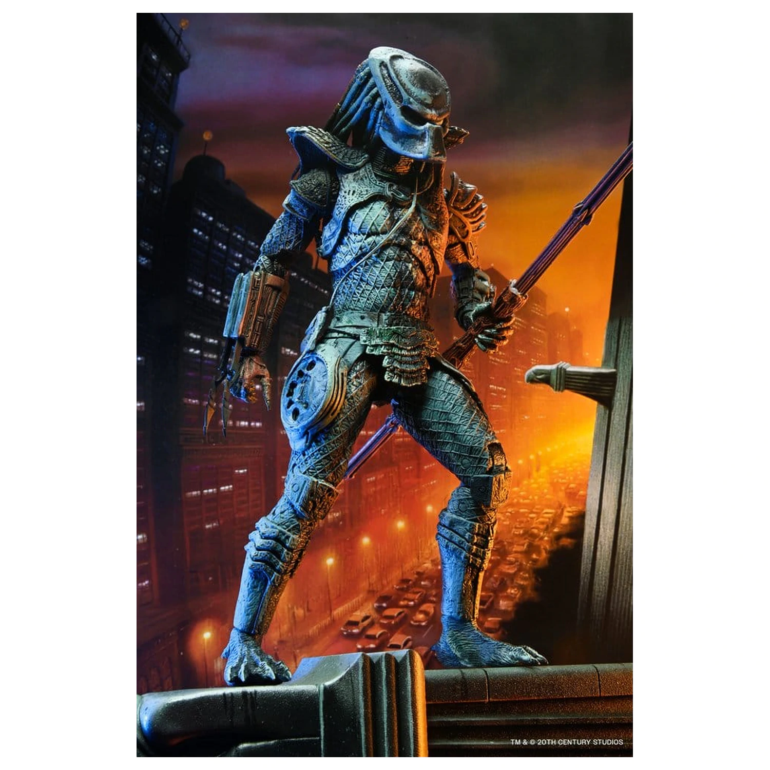 Predator 2 Actionfigur City Hunter Poster Serie 18 cm Produktfoto