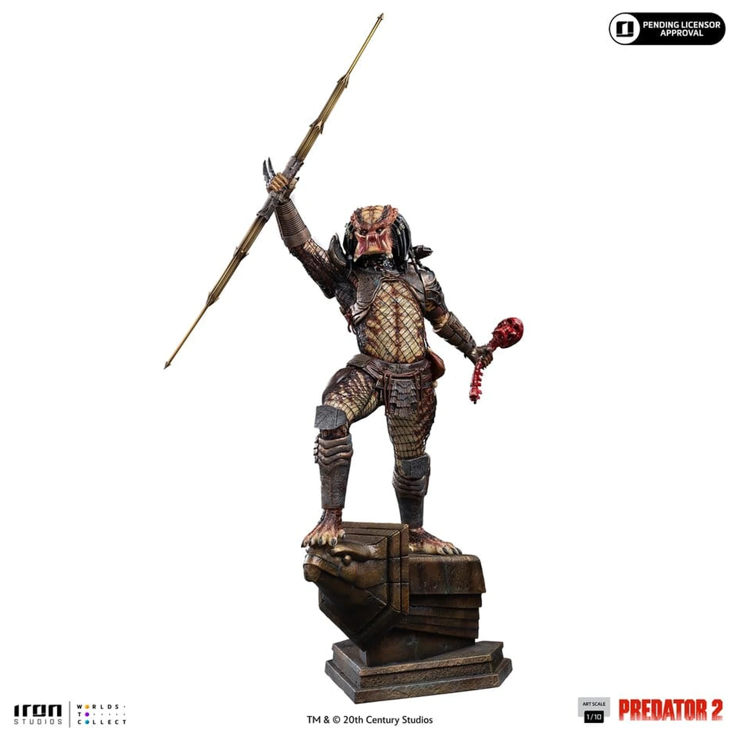 Predator 2 Predator City Hunter Art Scale Statue 1/10 Predator City Hunter Produktfoto