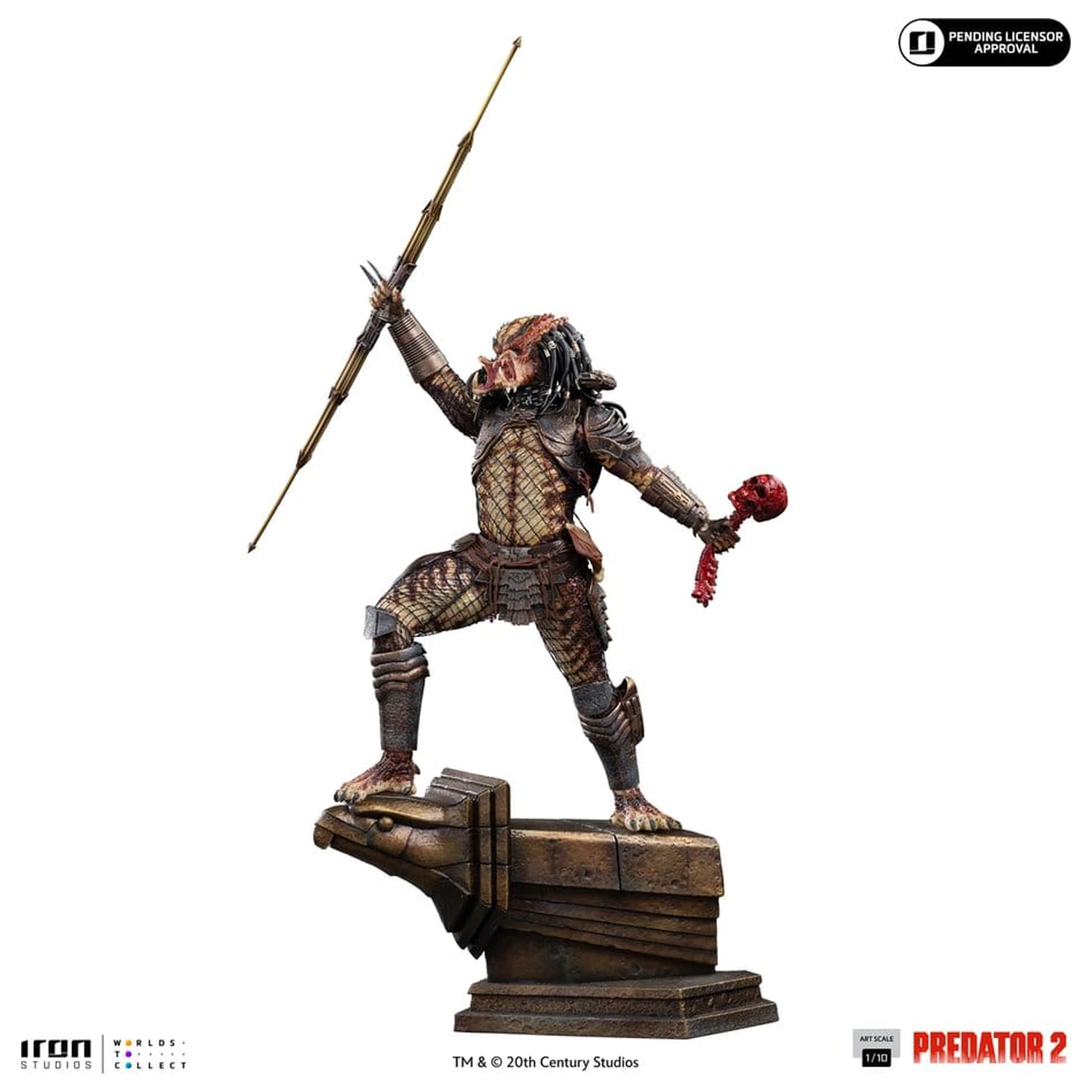 Predator 2 Predator City Hunter Art Scale Statue 1/10 Predator City Hunter Produktfoto