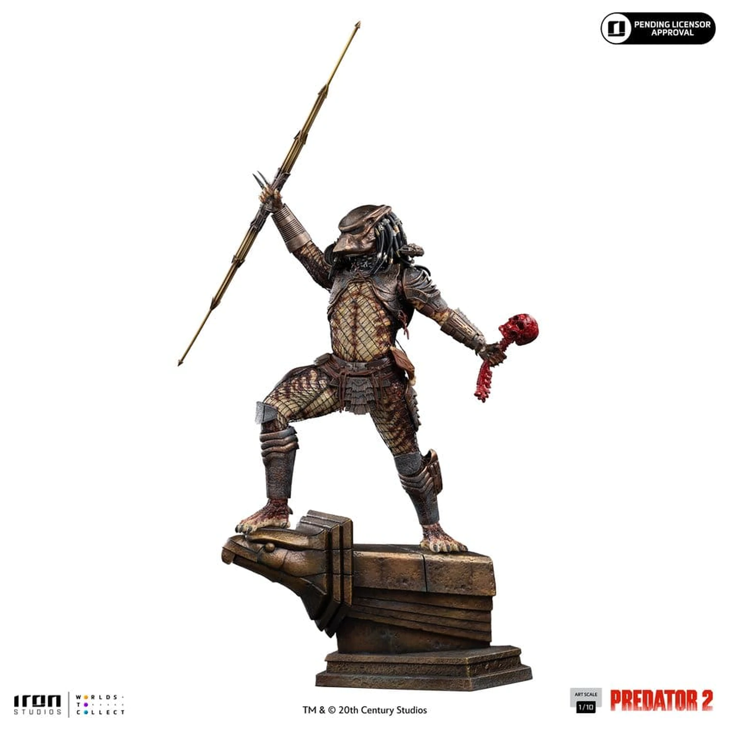 Predator 2 Predator City Hunter Art Scale Statue 1/10 Predator City Hunter Produktfoto