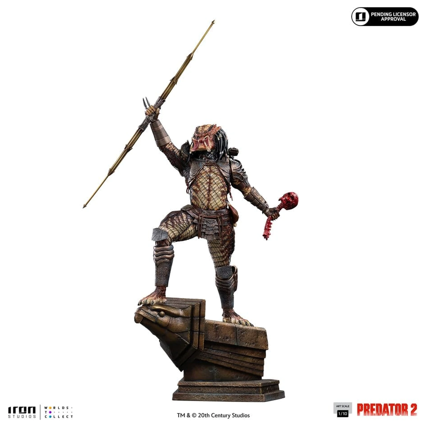 Predator 2 Predator City Hunter Art Scale Statue 1/10 Predator City Hunter Produktfoto