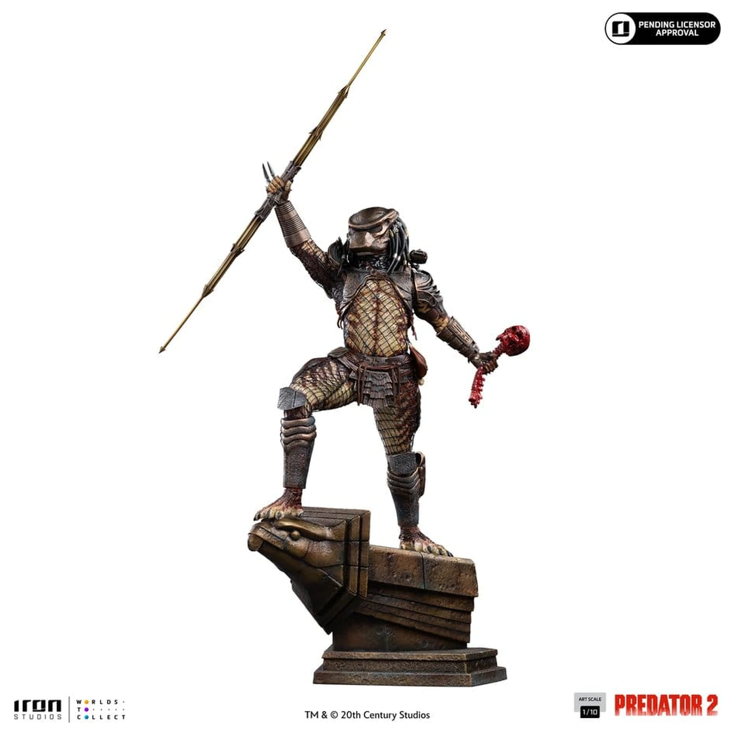 Predator 2 Predator City Hunter Art Scale Statue 1/10 Predator City Hunter Produktfoto