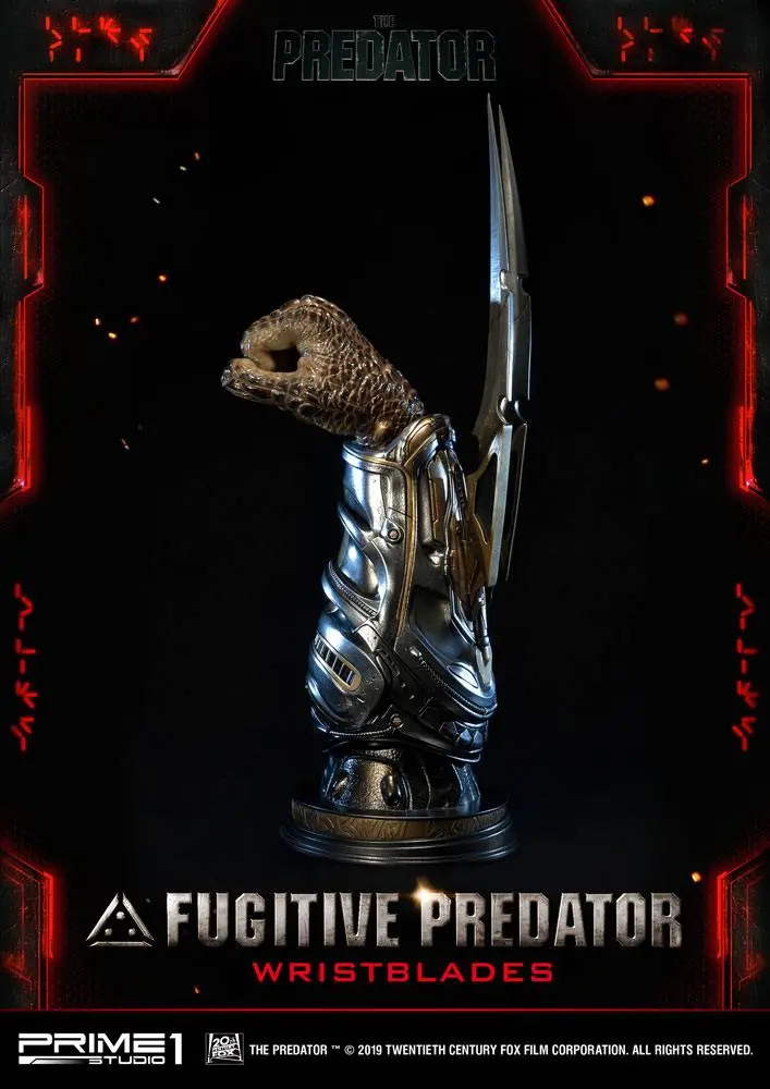 Predator 2018 Büste1/1 Fugitive Predator Wristblades 74 cm Produktfoto