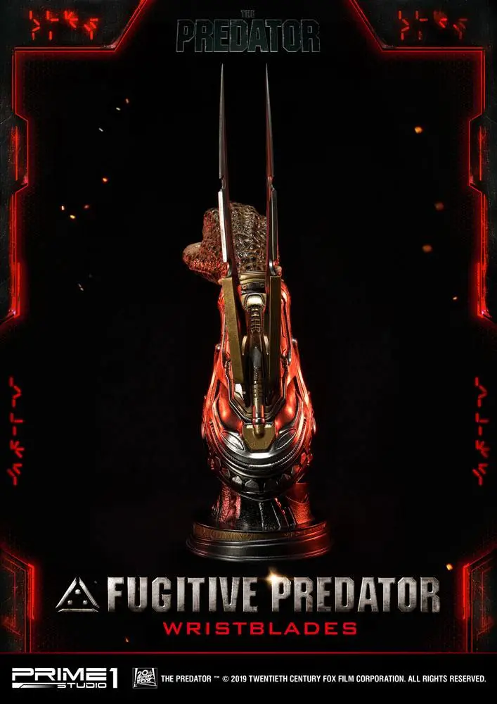 Predator 2018 Büste1/1 Fugitive Predator Wristblades 74 cm Produktfoto