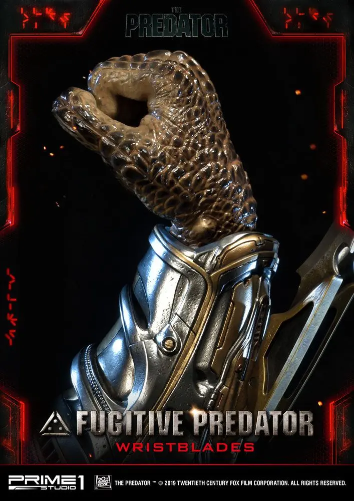 Predator 2018 Büste1/1 Fugitive Predator Wristblades 74 cm Produktfoto