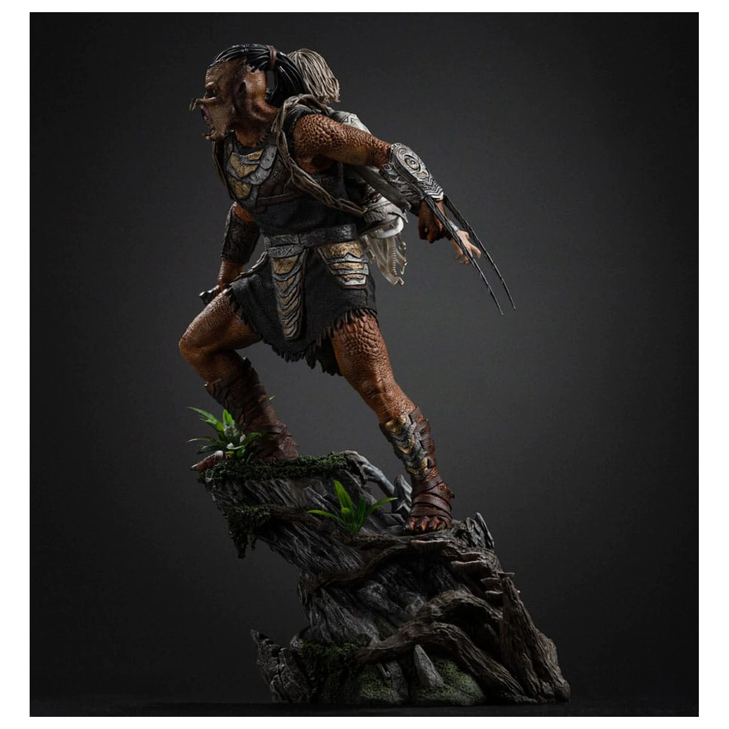 Predator: Badlands Art Scale Statue 1/10 Predator Dek & Thia 27 cm Produktfoto