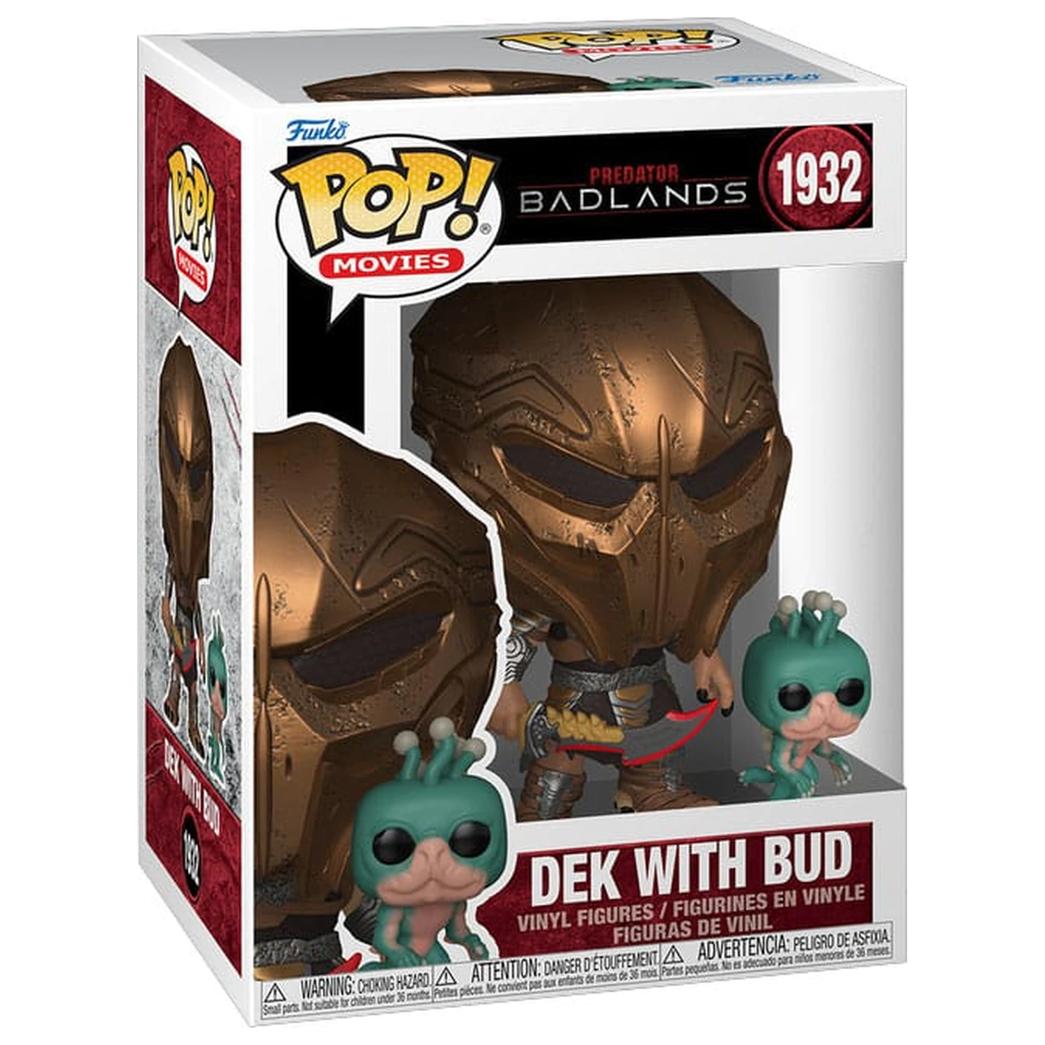 Predator: Badlands Funko POP! & Buddy Filme Vinyl Figur Dek mit Bud 9 cm Produktfoto