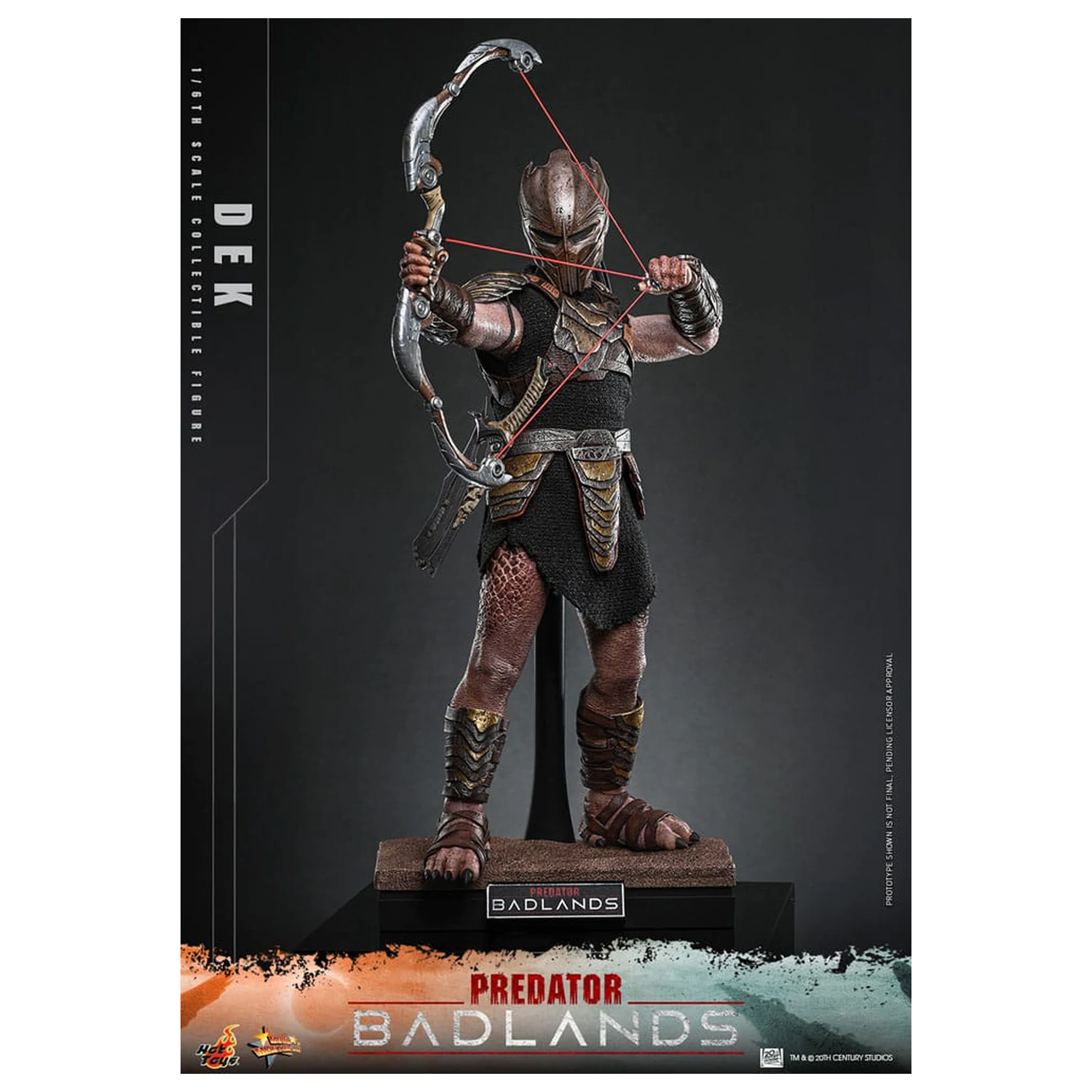 Predator: Badlands Movie Masterpiece Actionfigur 1/6 Dekoration 30 cm Produktfoto