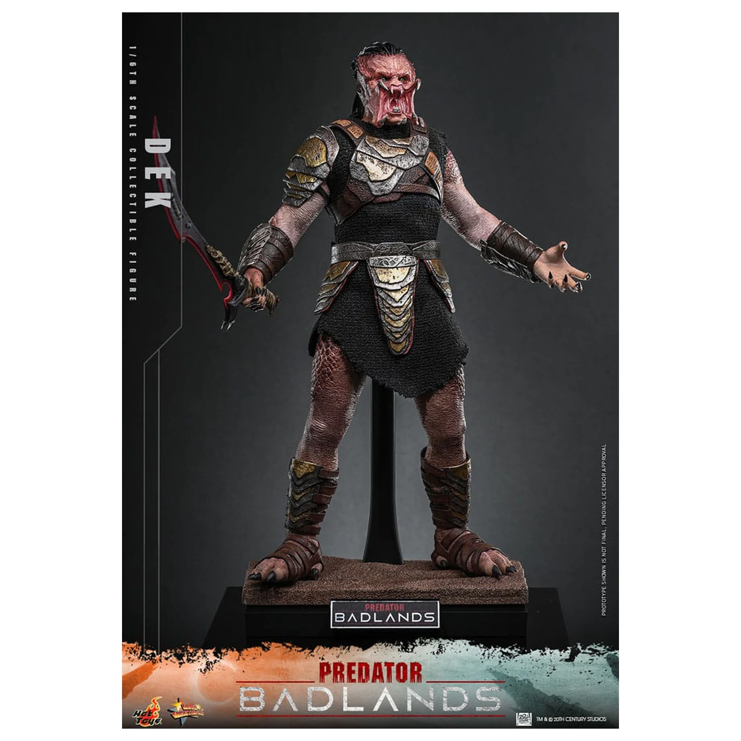 Predator: Badlands Movie Masterpiece Actionfigur 1/6 Dekoration 30 cm Produktfoto