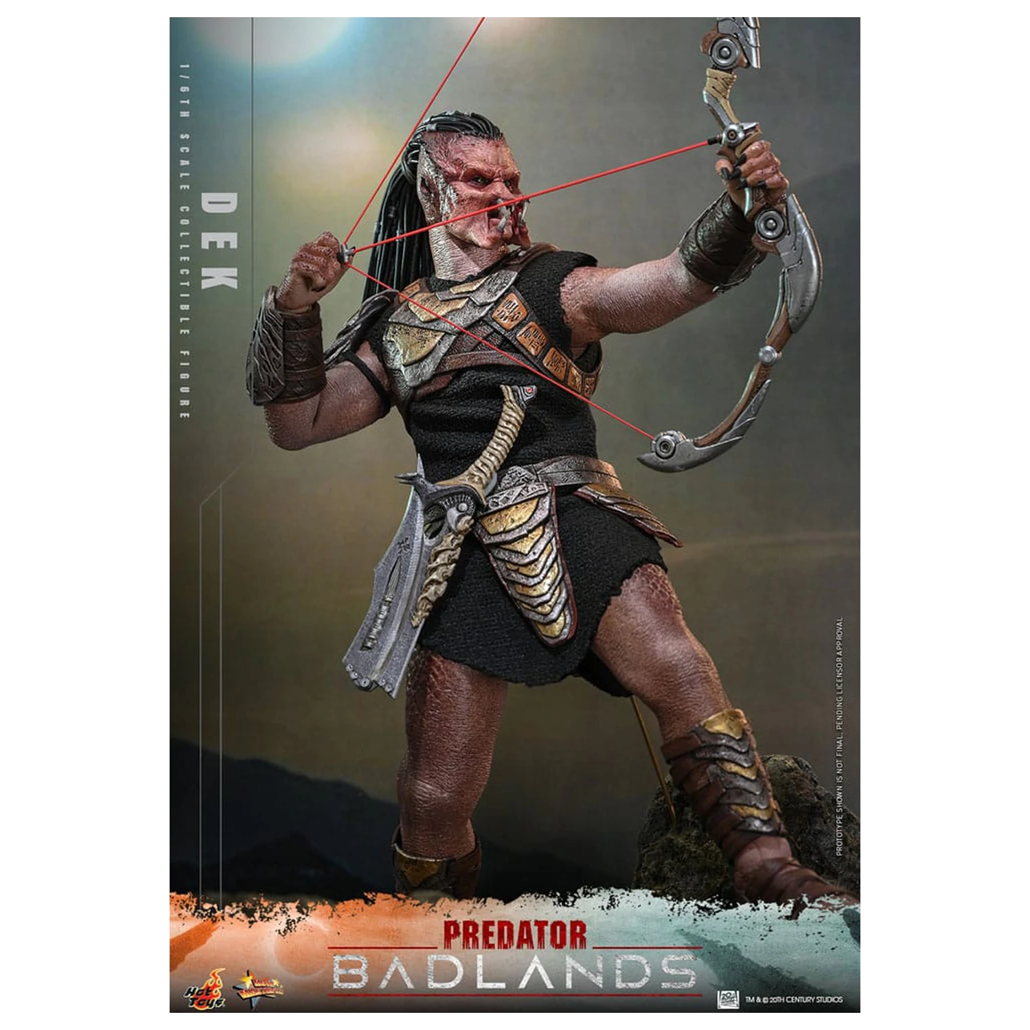 Predator: Badlands Movie Masterpiece Actionfigur 1/6 Dekoration 30 cm Produktfoto