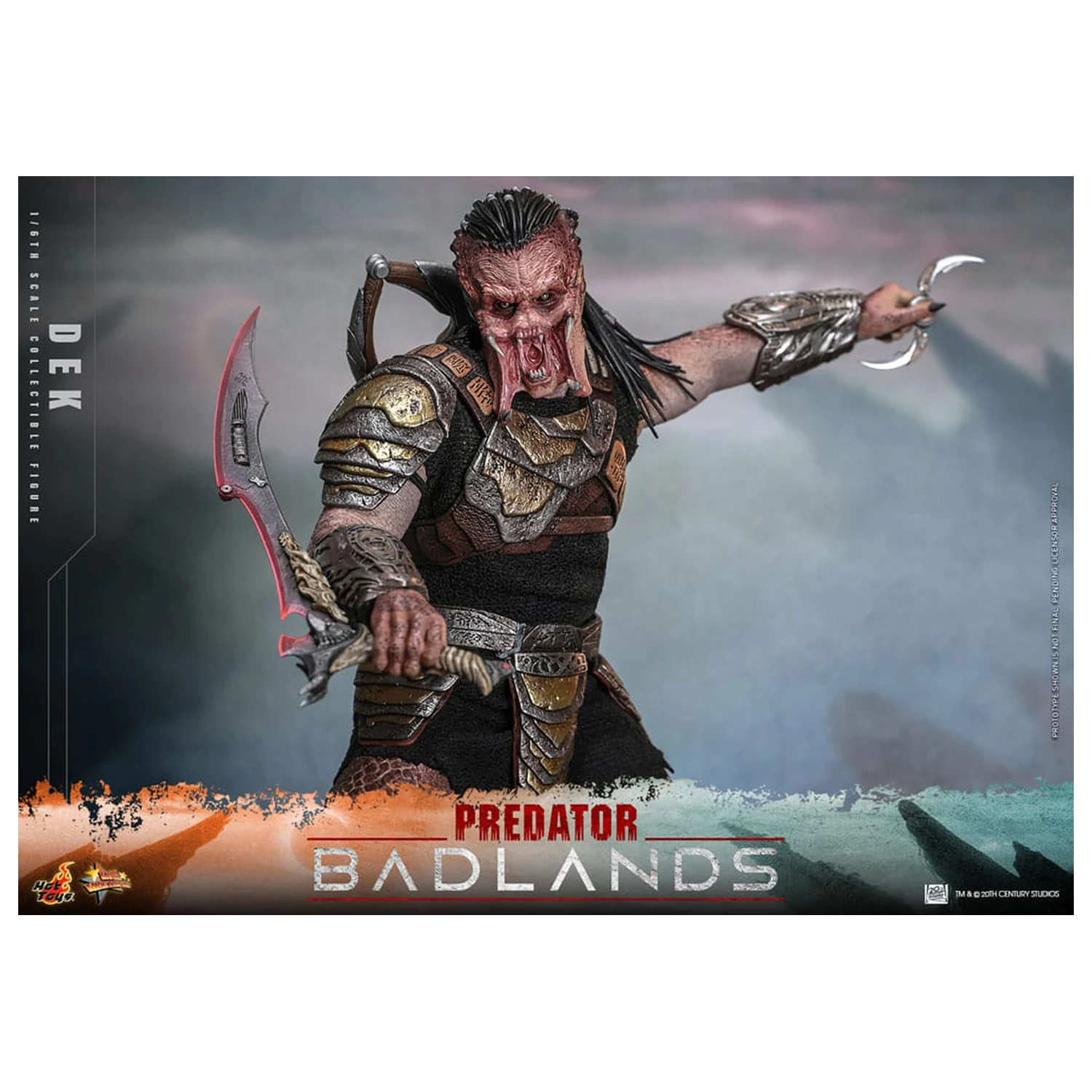 Predator: Badlands Movie Masterpiece Actionfigur 1/6 Dekoration 30 cm Produktfoto