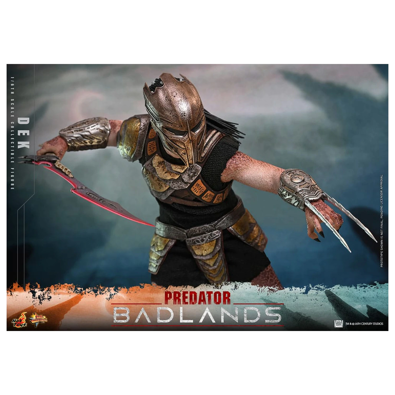 Predator: Badlands Movie Masterpiece Actionfigur 1/6 Dekoration 30 cm Produktfoto