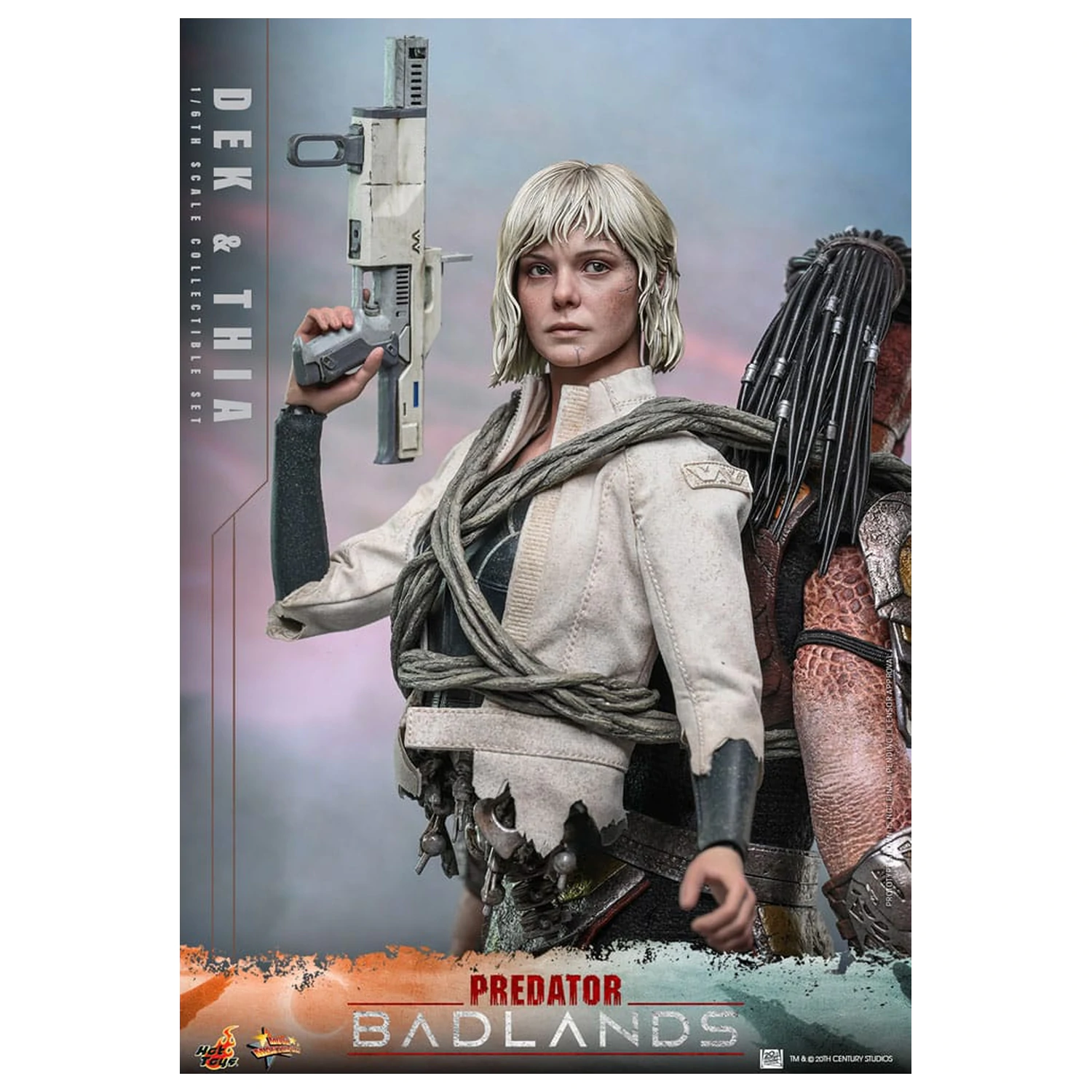 Predator: Badlands Movie Masterpiece Action Figur 1/6 Dek & Thia 30 cm Produktfoto