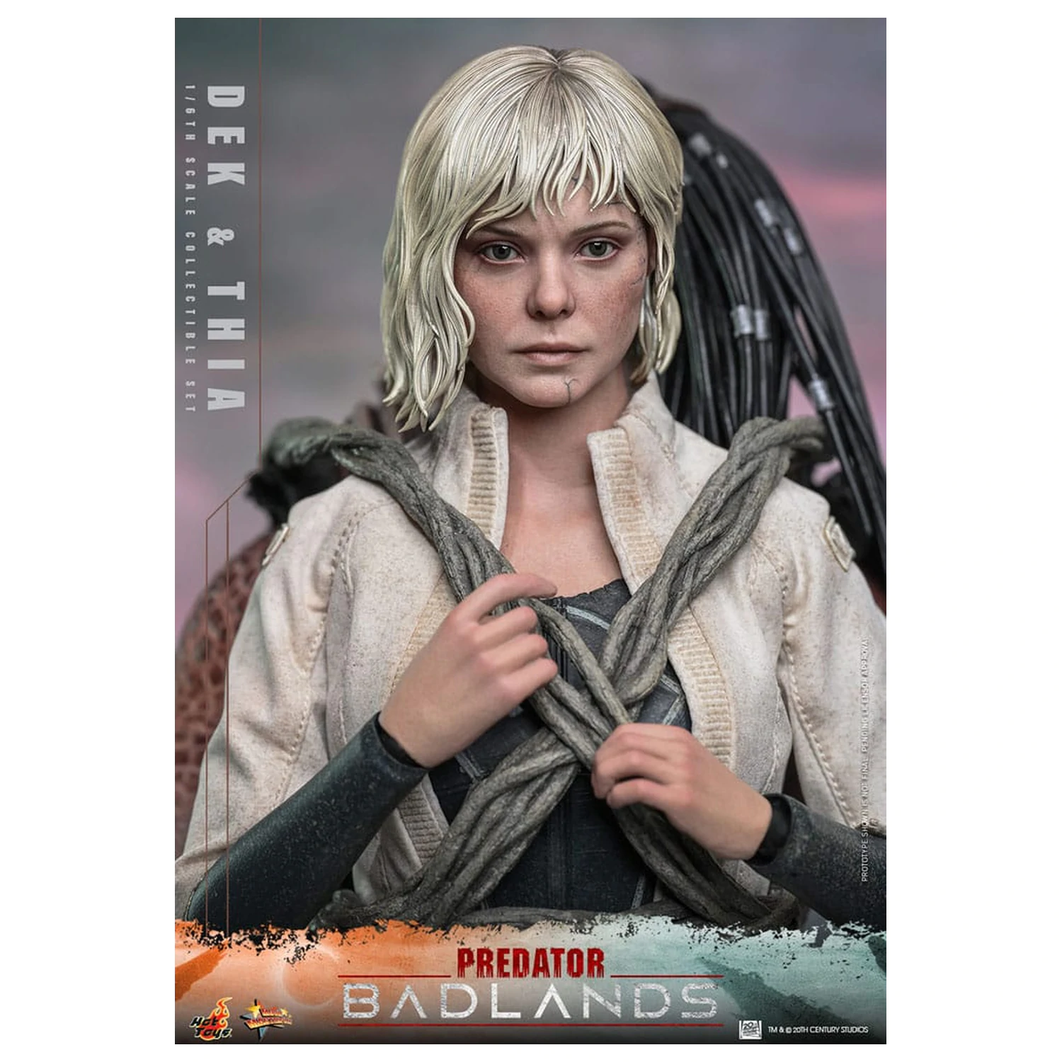 Predator: Badlands Movie Masterpiece Action Figur 1/6 Dek & Thia 30 cm Produktfoto
