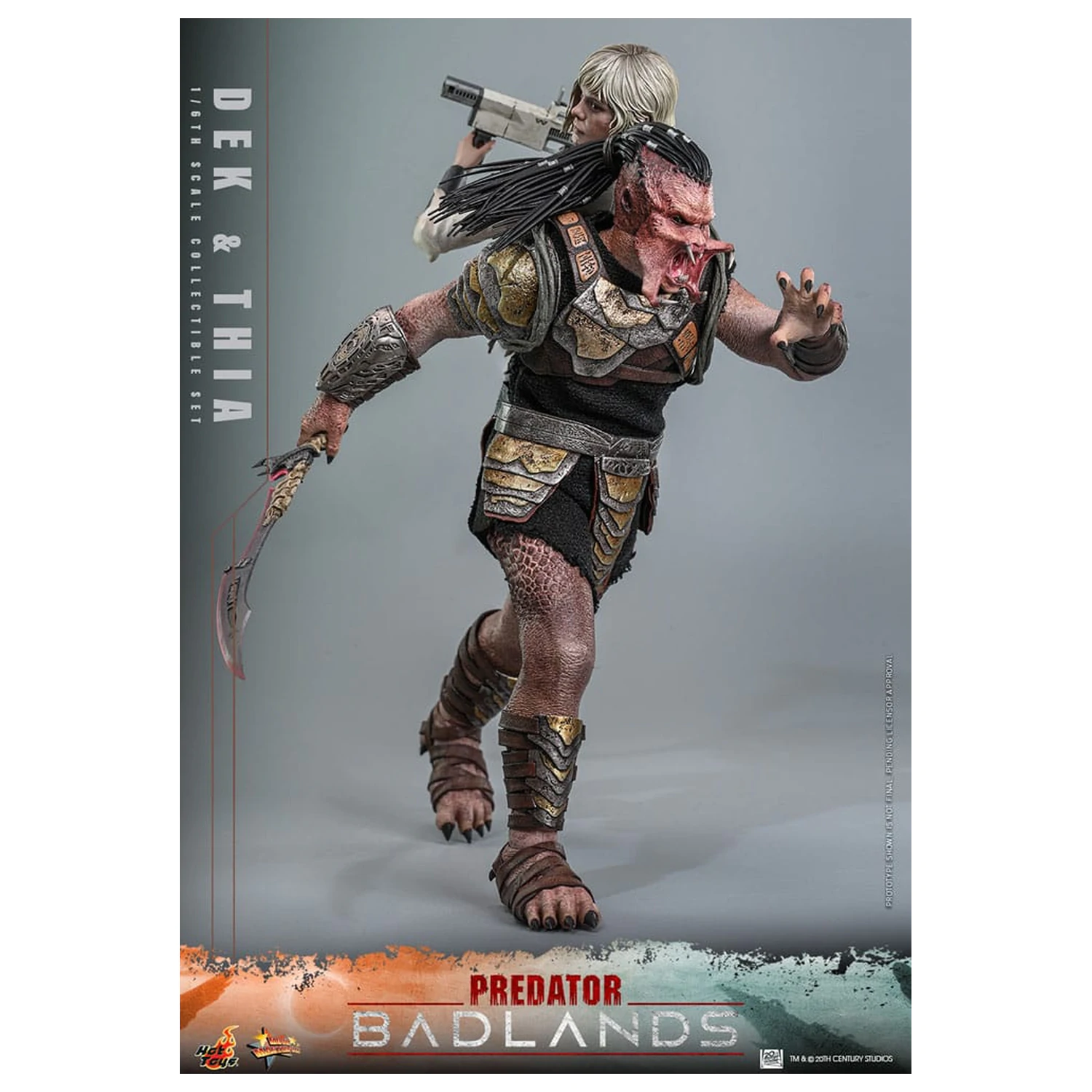 Predator: Badlands Movie Masterpiece Action Figur 1/6 Dek & Thia 30 cm Produktfoto