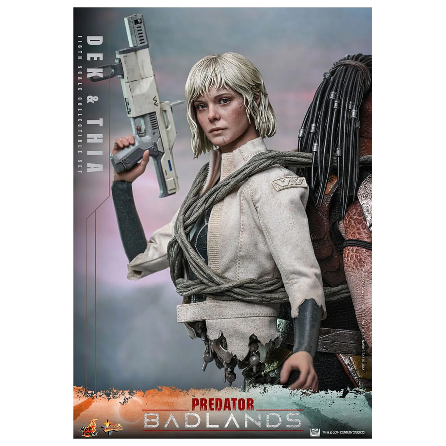 Predator: Badlands Movie Masterpiece Action Figur 1/6 Dek & Thia 30 cm Produktfoto