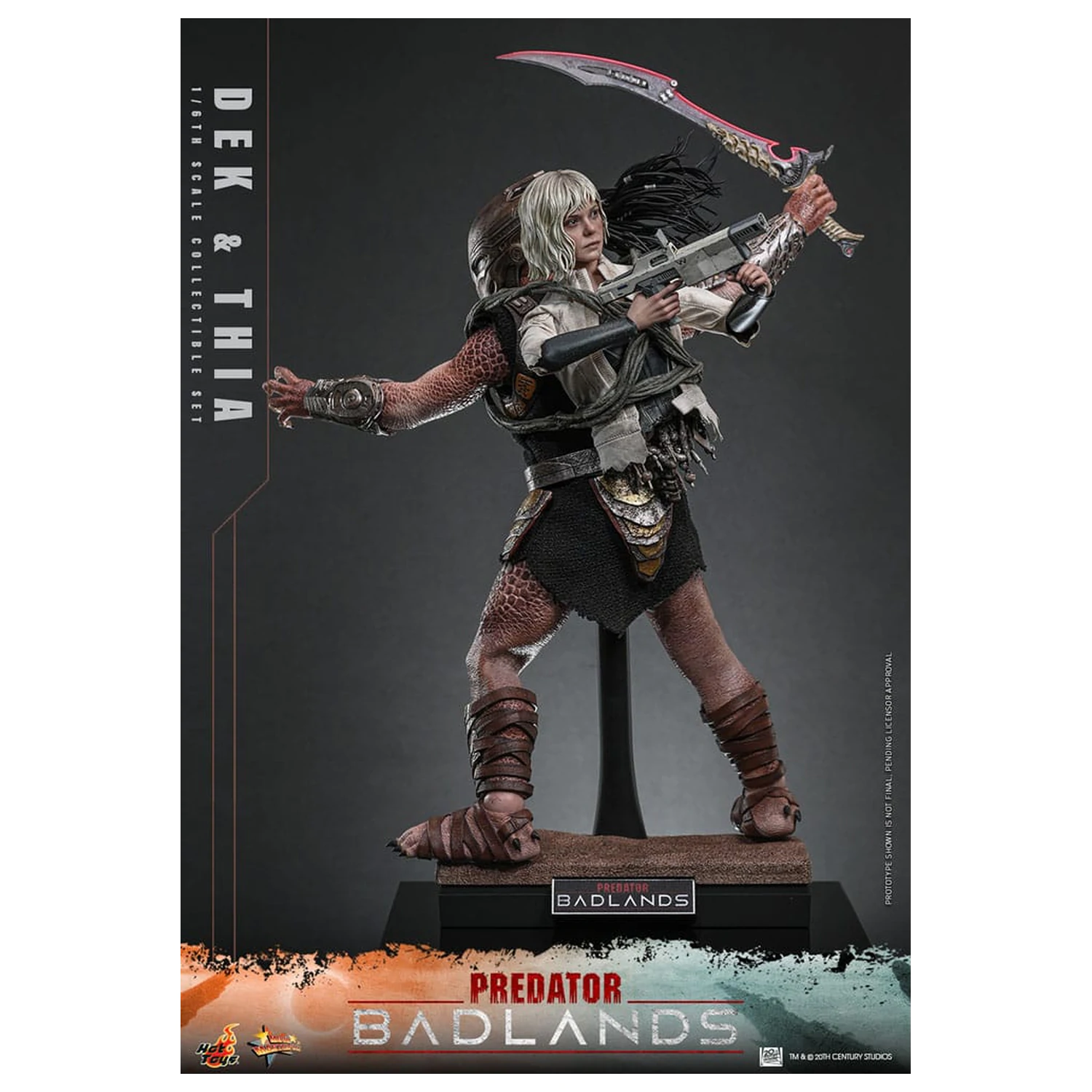 Predator: Badlands Movie Masterpiece Action Figur 1/6 Dek & Thia 30 cm Produktfoto