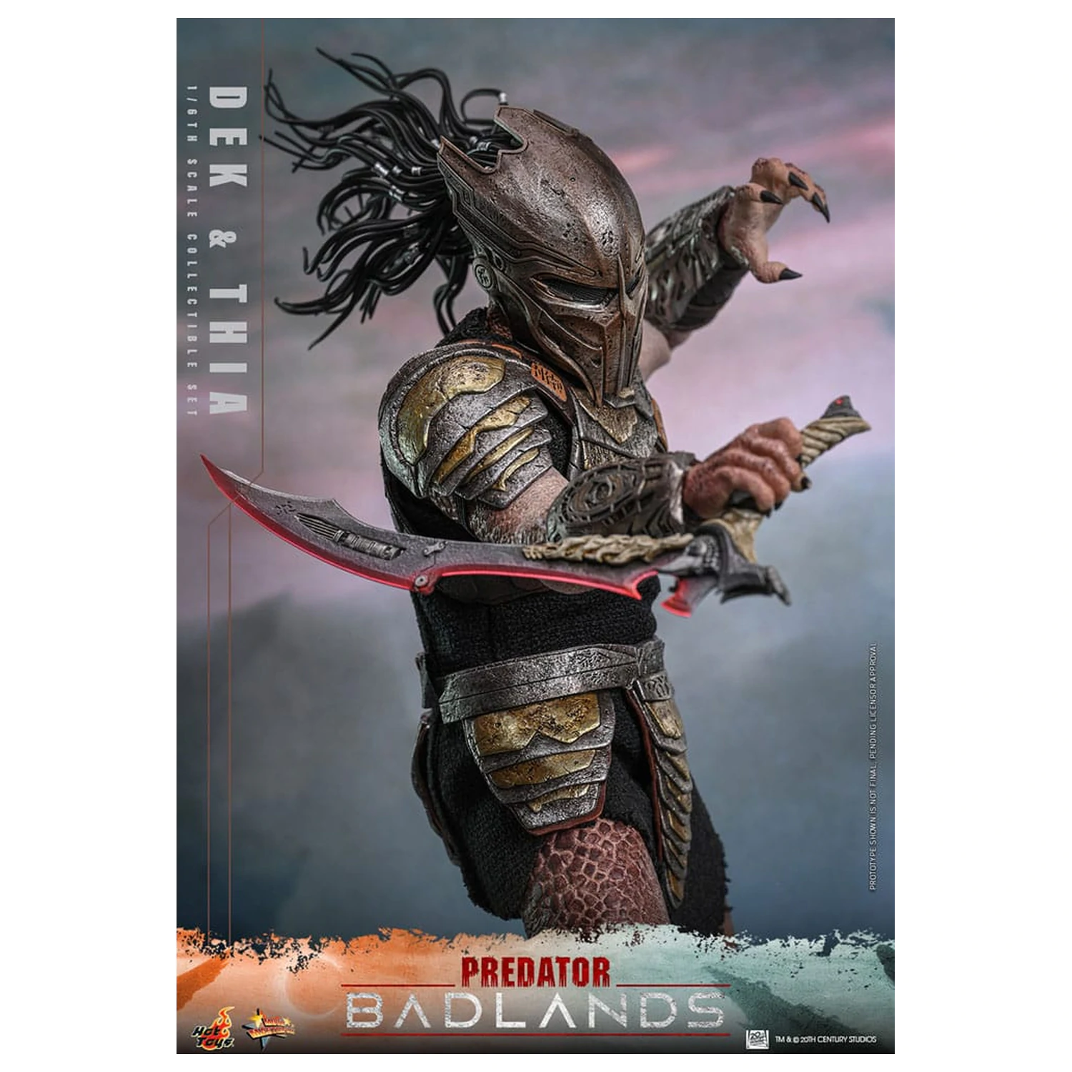 Predator: Badlands Movie Masterpiece Action Figur 1/6 Dek & Thia 30 cm Produktfoto
