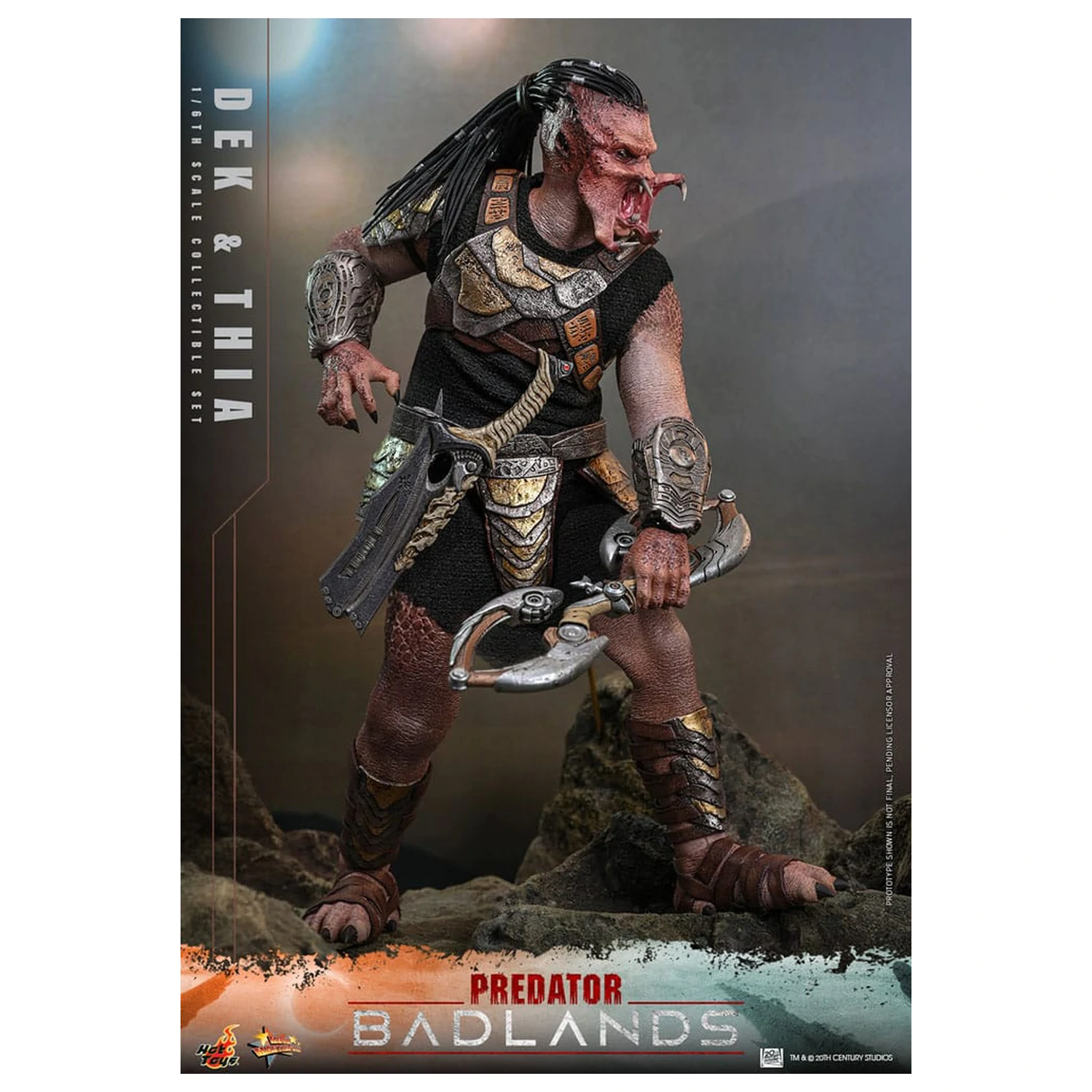 Predator: Badlands Movie Masterpiece Action Figur 1/6 Dek & Thia 30 cm Produktfoto