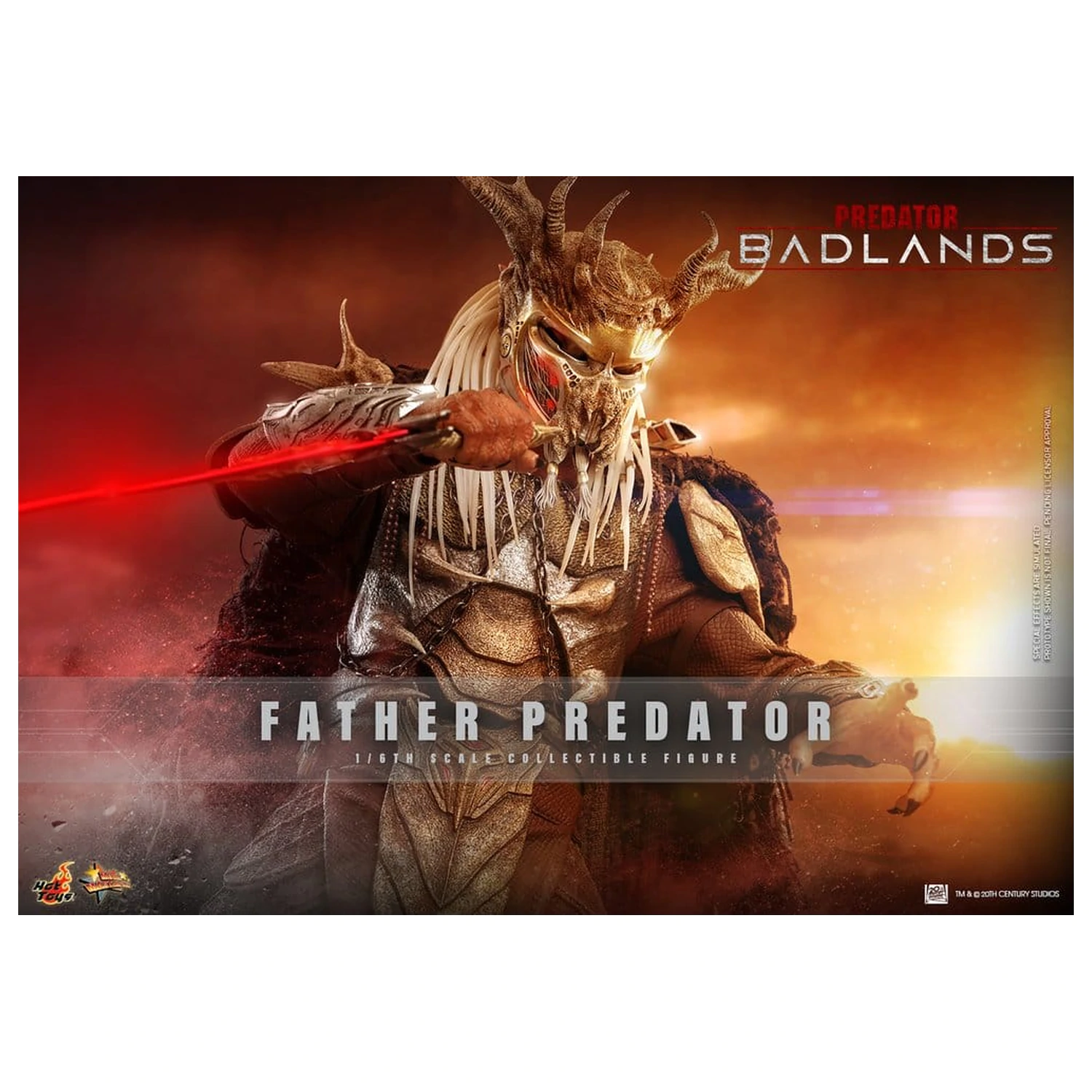 Predator: Badlands Movie Masterpiece Action-Figur 1/6 Njohrr 36 cm Produktfoto