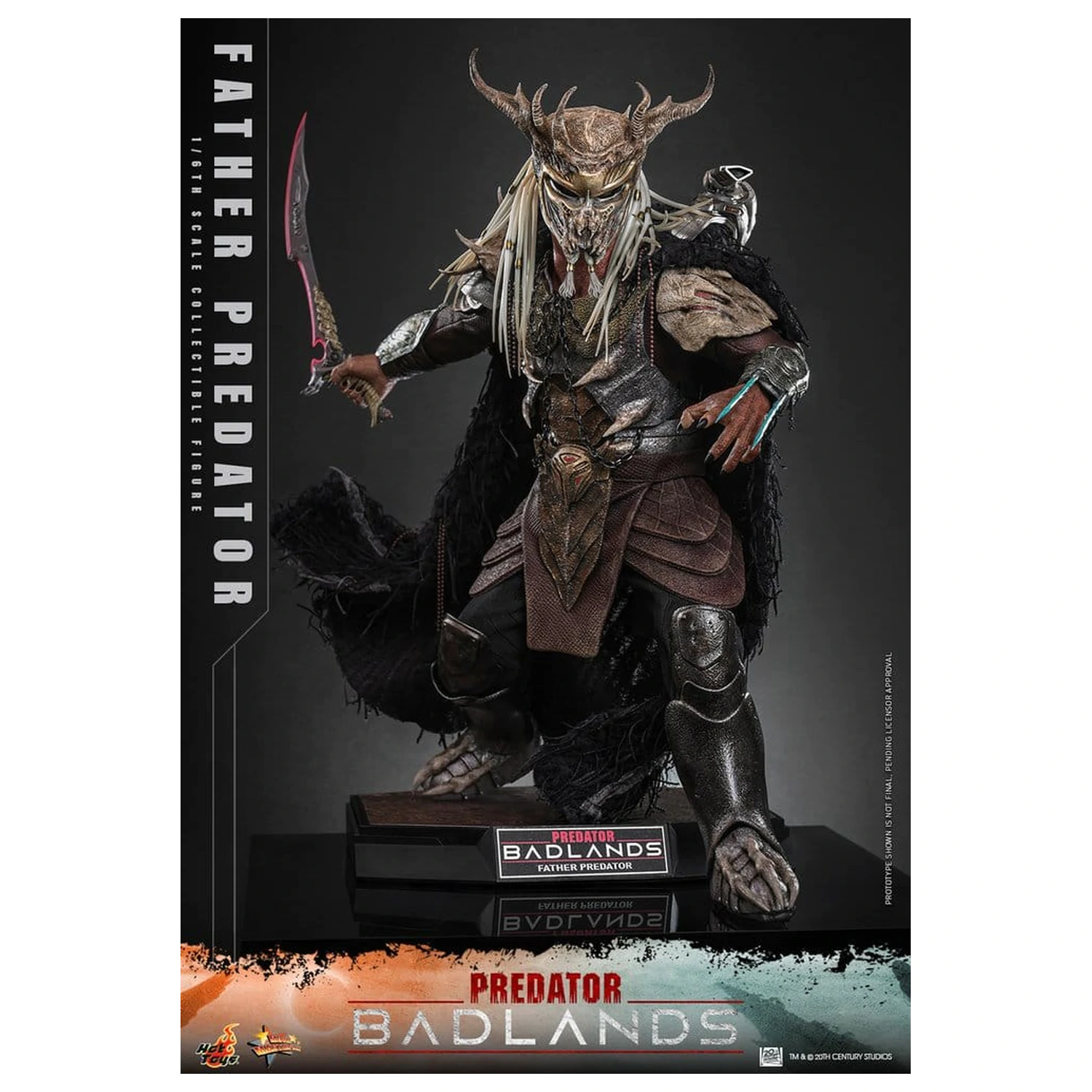 Predator: Badlands Movie Masterpiece Action-Figur 1/6 Njohrr 36 cm Produktfoto