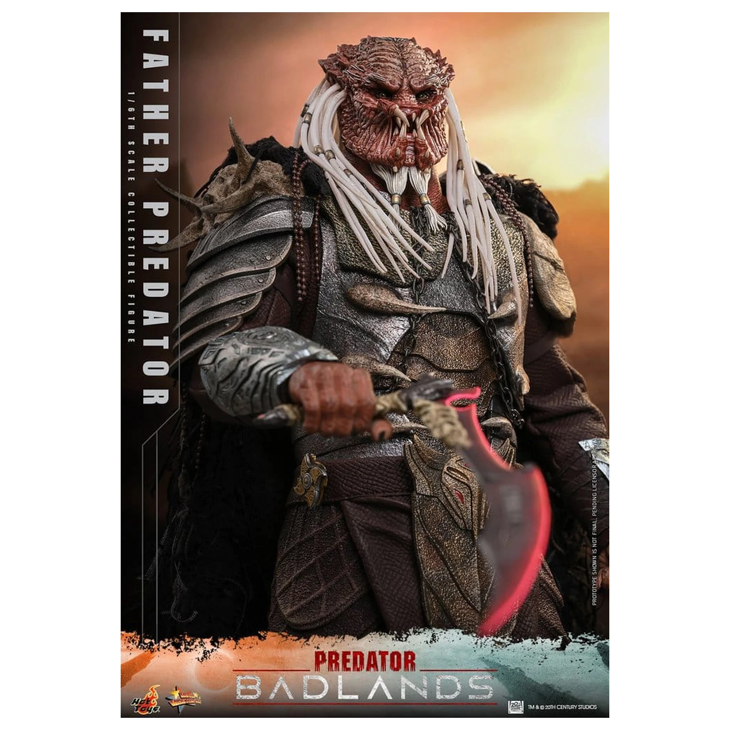 Predator: Badlands Movie Masterpiece Action-Figur 1/6 Njohrr 36 cm Produktfoto