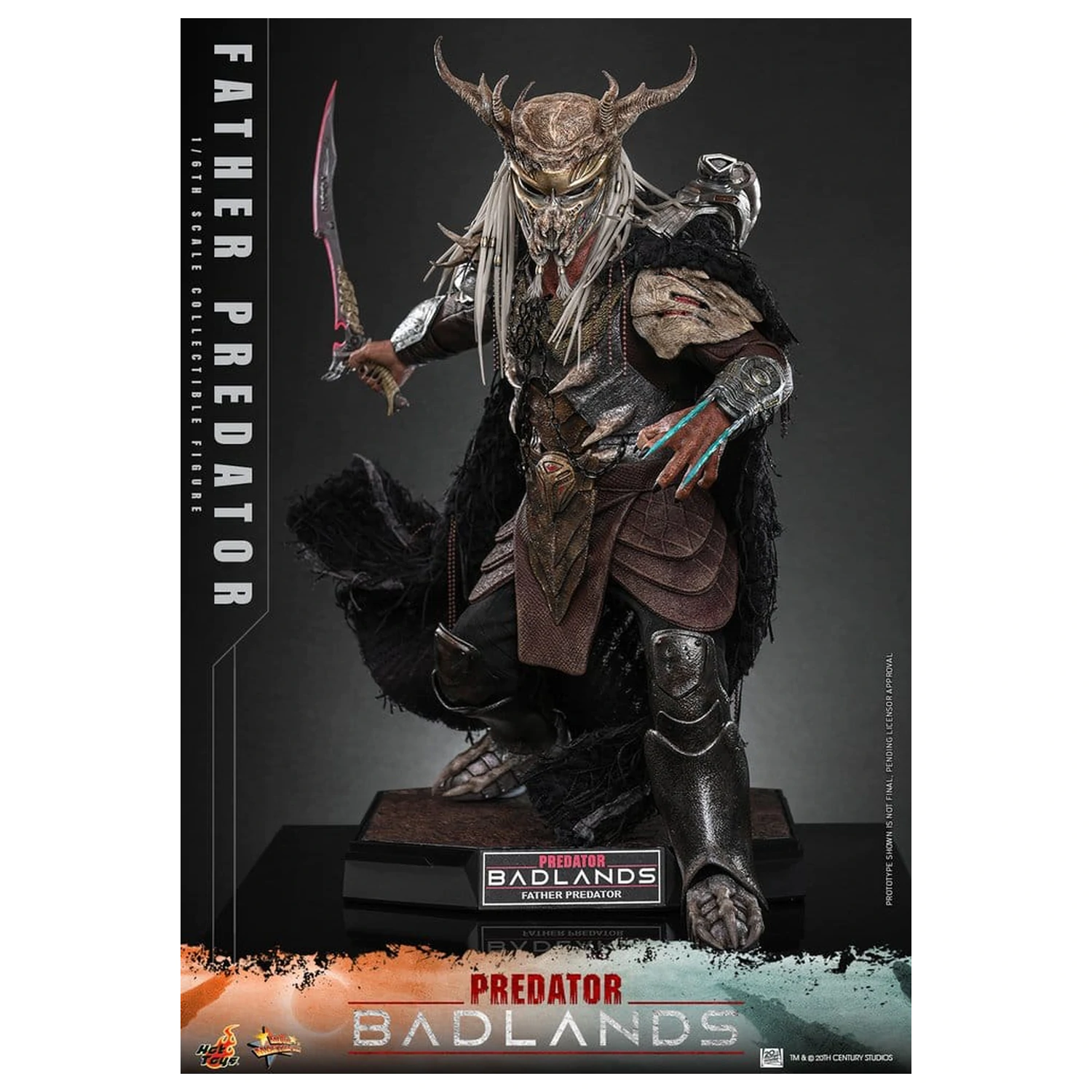 Predator: Badlands Movie Masterpiece Action-Figur 1/6 Njohrr 36 cm Produktfoto