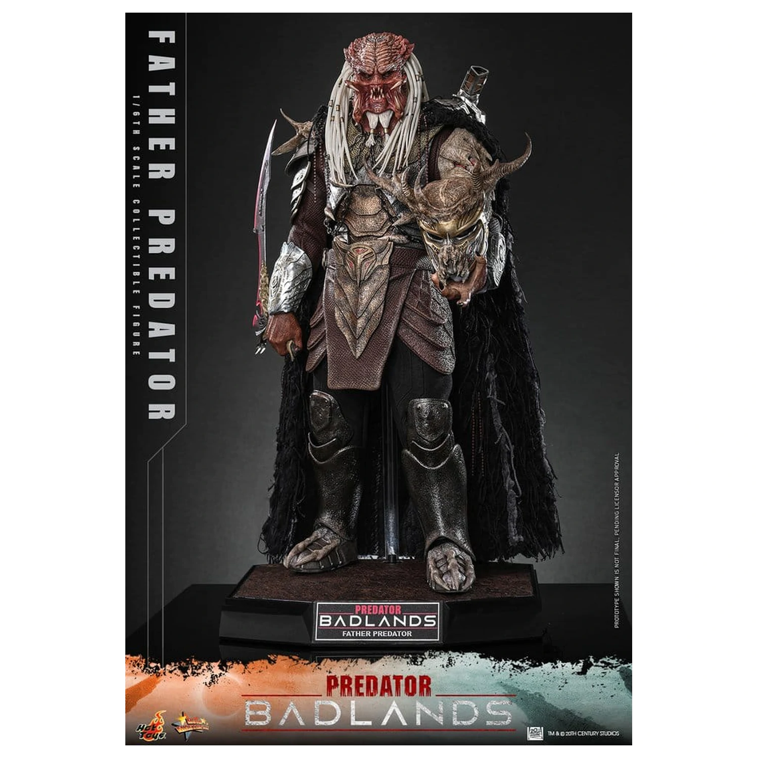 Predator: Badlands Movie Masterpiece Action-Figur 1/6 Njohrr 36 cm Produktfoto