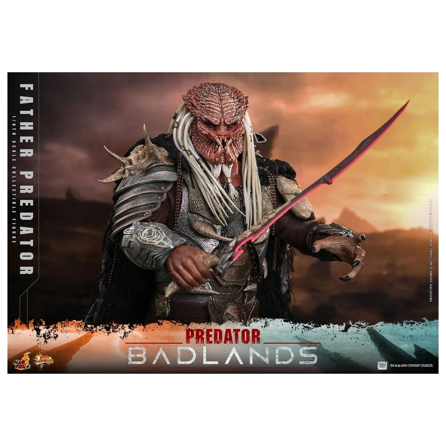 Predator: Badlands Movie Masterpiece Action-Figur 1/6 Njohrr 36 cm Produktfoto