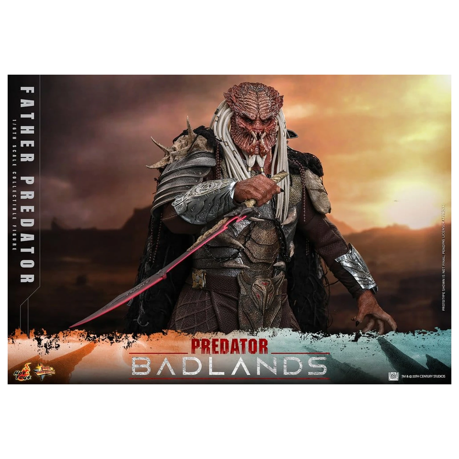 Predator: Badlands Movie Masterpiece Action-Figur 1/6 Njohrr 36 cm Produktfoto