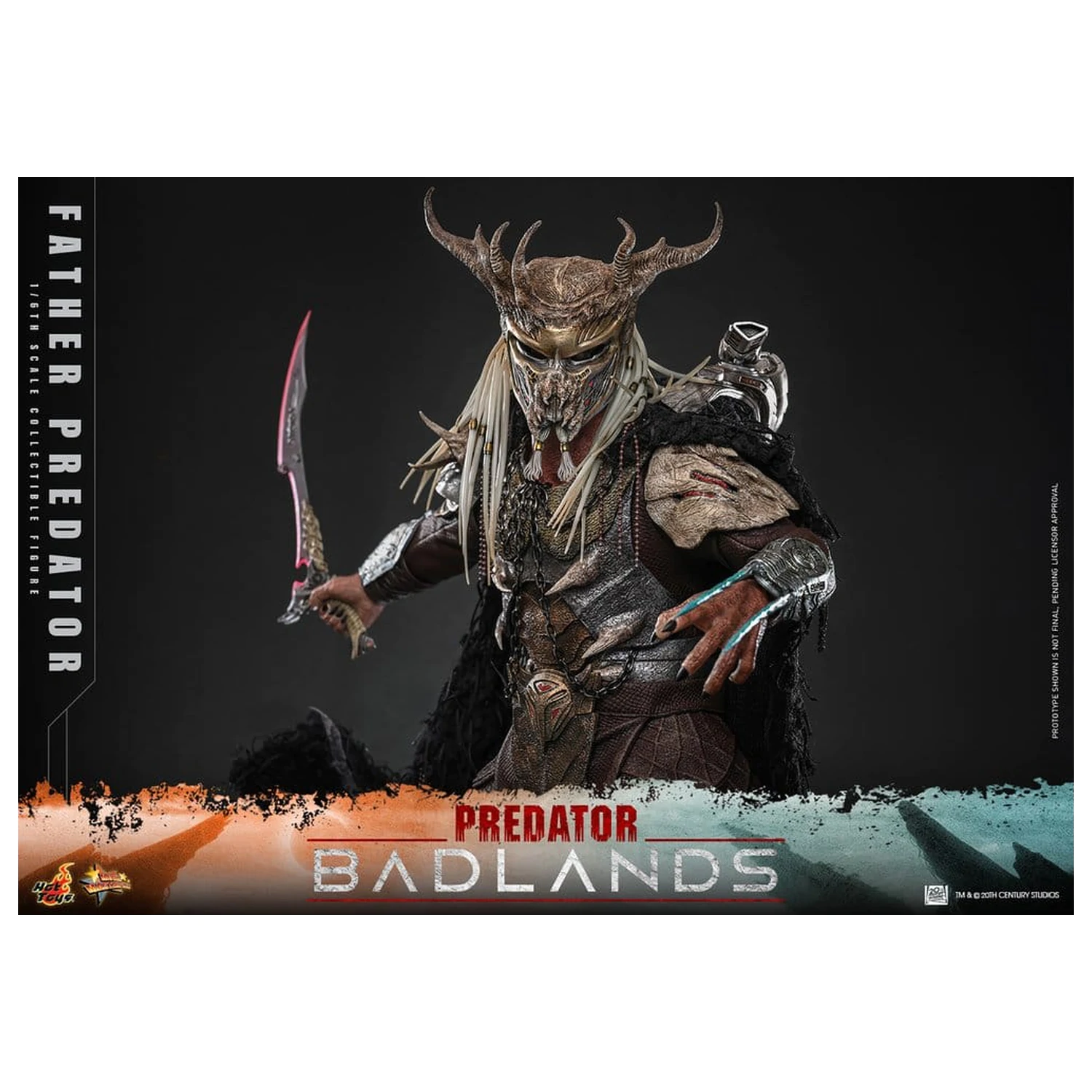 Predator: Badlands Movie Masterpiece Action-Figur 1/6 Njohrr 36 cm Produktfoto