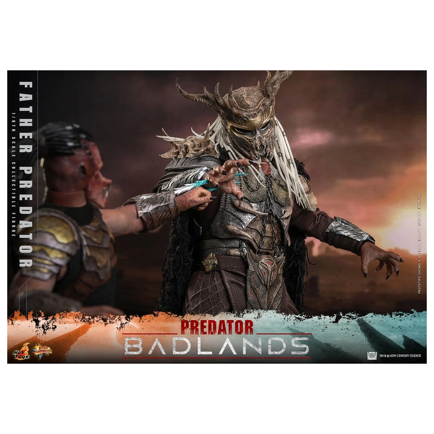 Predator: Badlands Movie Masterpiece Action-Figur 1/6 Njohrr 36 cm Produktfoto