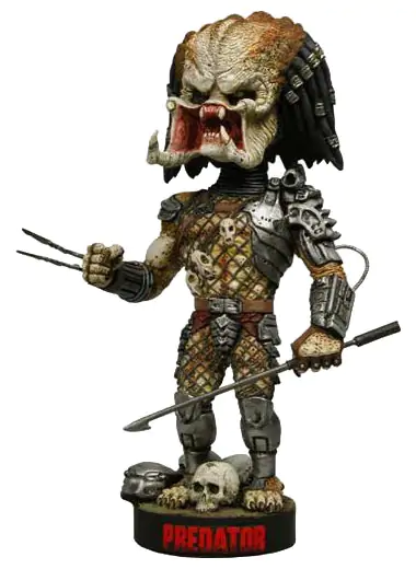 Predator Head Knocker Wackelkopf Predator mit Speer 23 cm Produktfoto