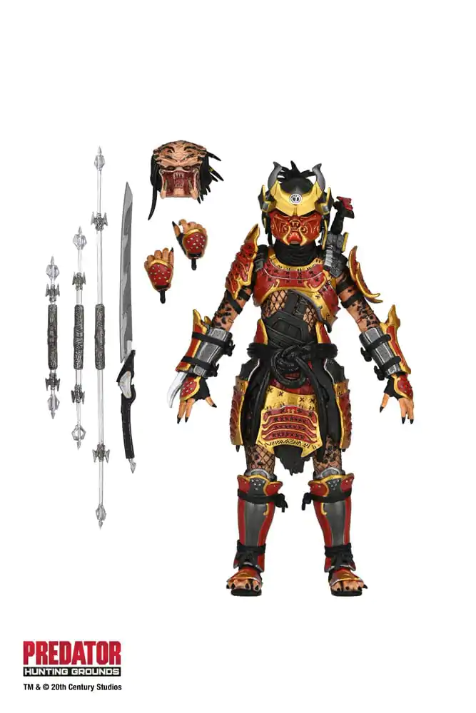 Predator: Hunting Grounds Actionfigur Ultimate Samurai Predator 17 cm Produktfoto